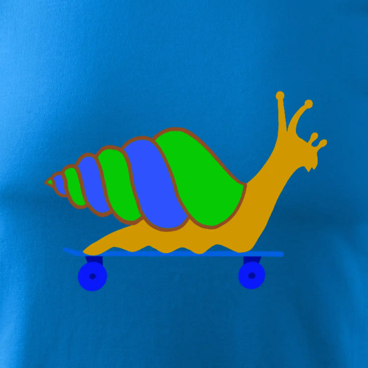 Šnek na skateboardu (Moňas)