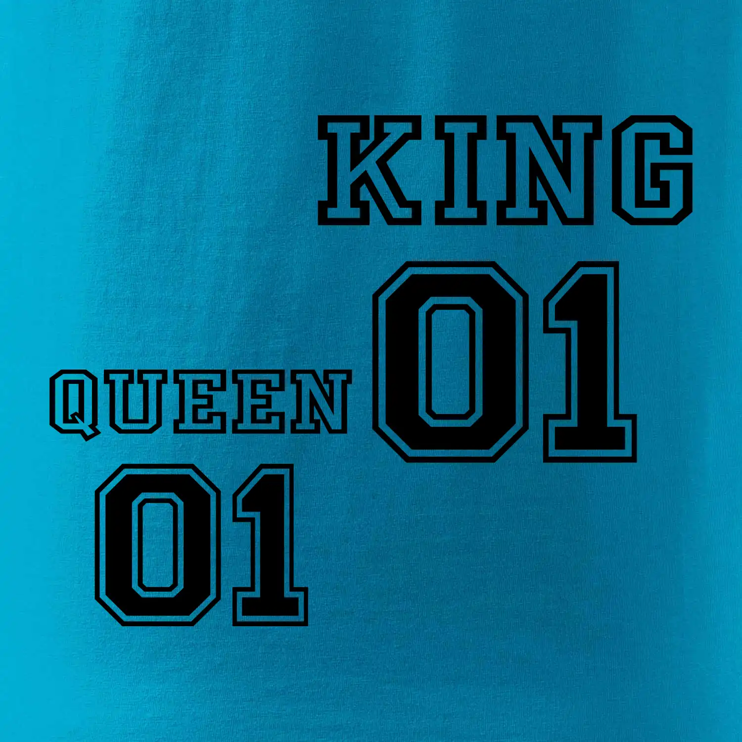 King - Queen - 01 dres (černobílá)