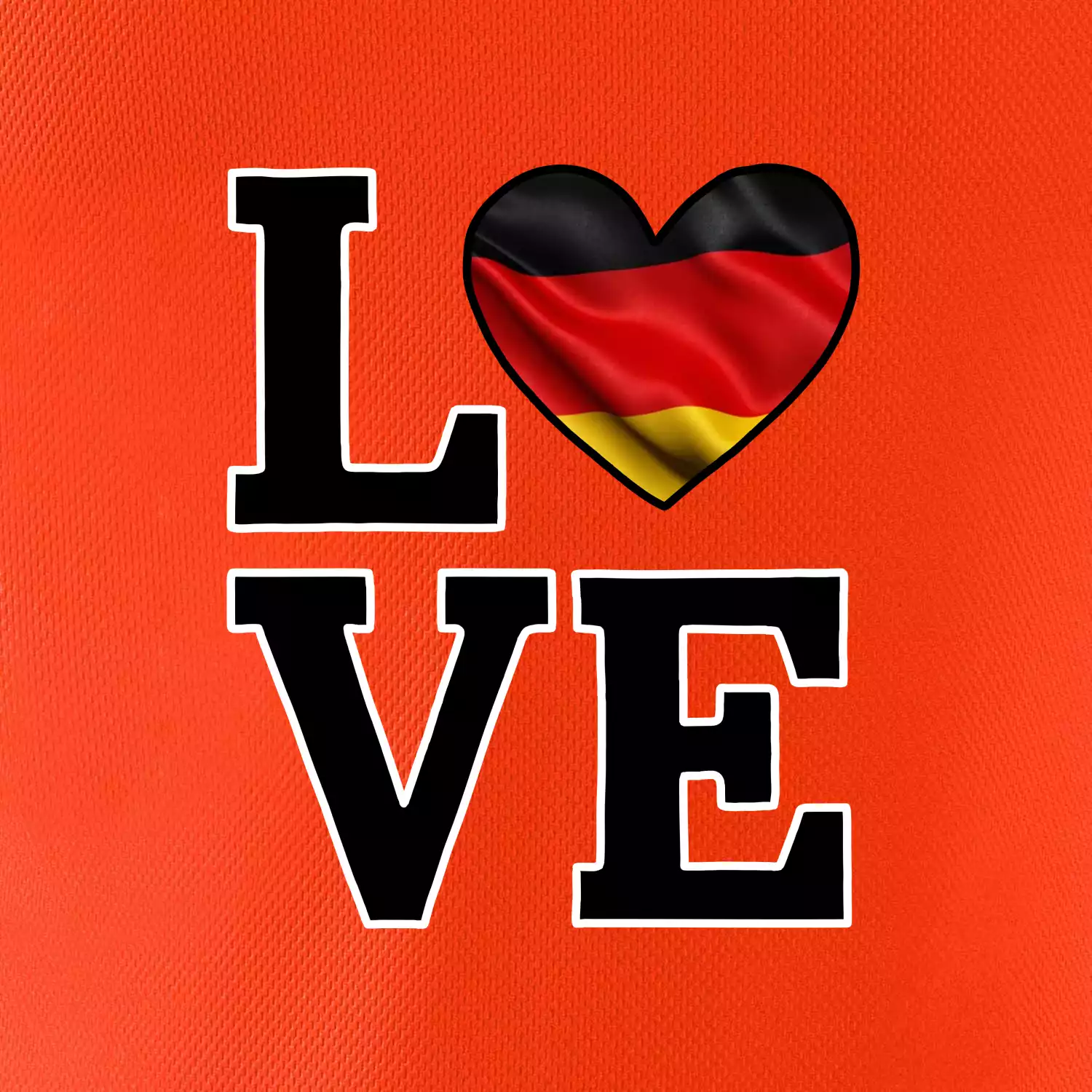 Love Německá vlajka
