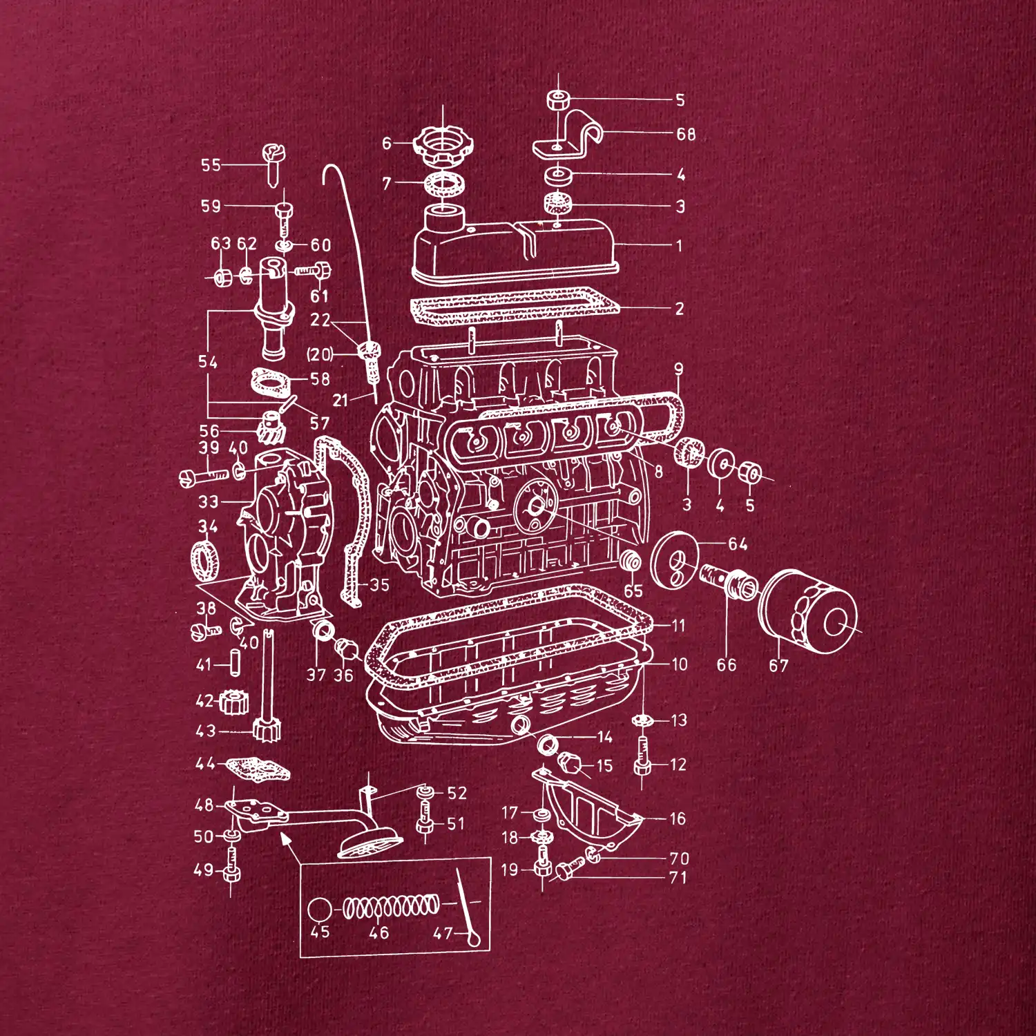 Motor škoda 105-136