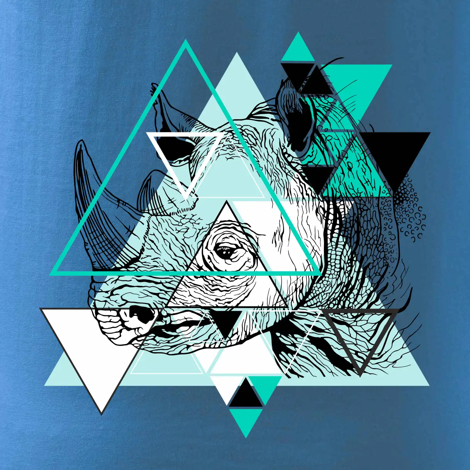 Bílý nosorožec (Pecka design)