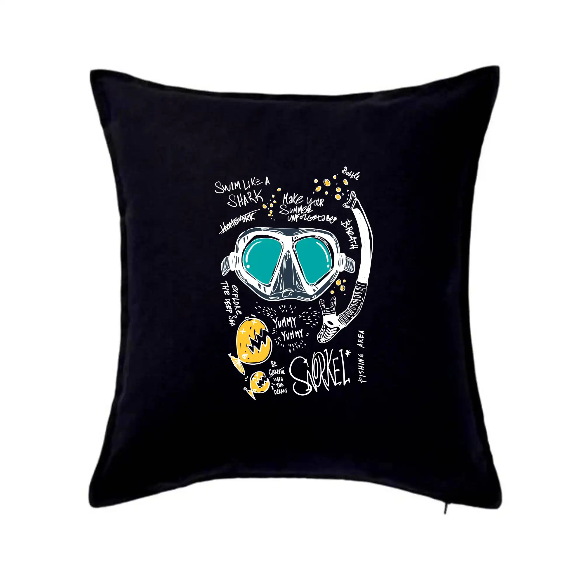 Potapěčské brýle text