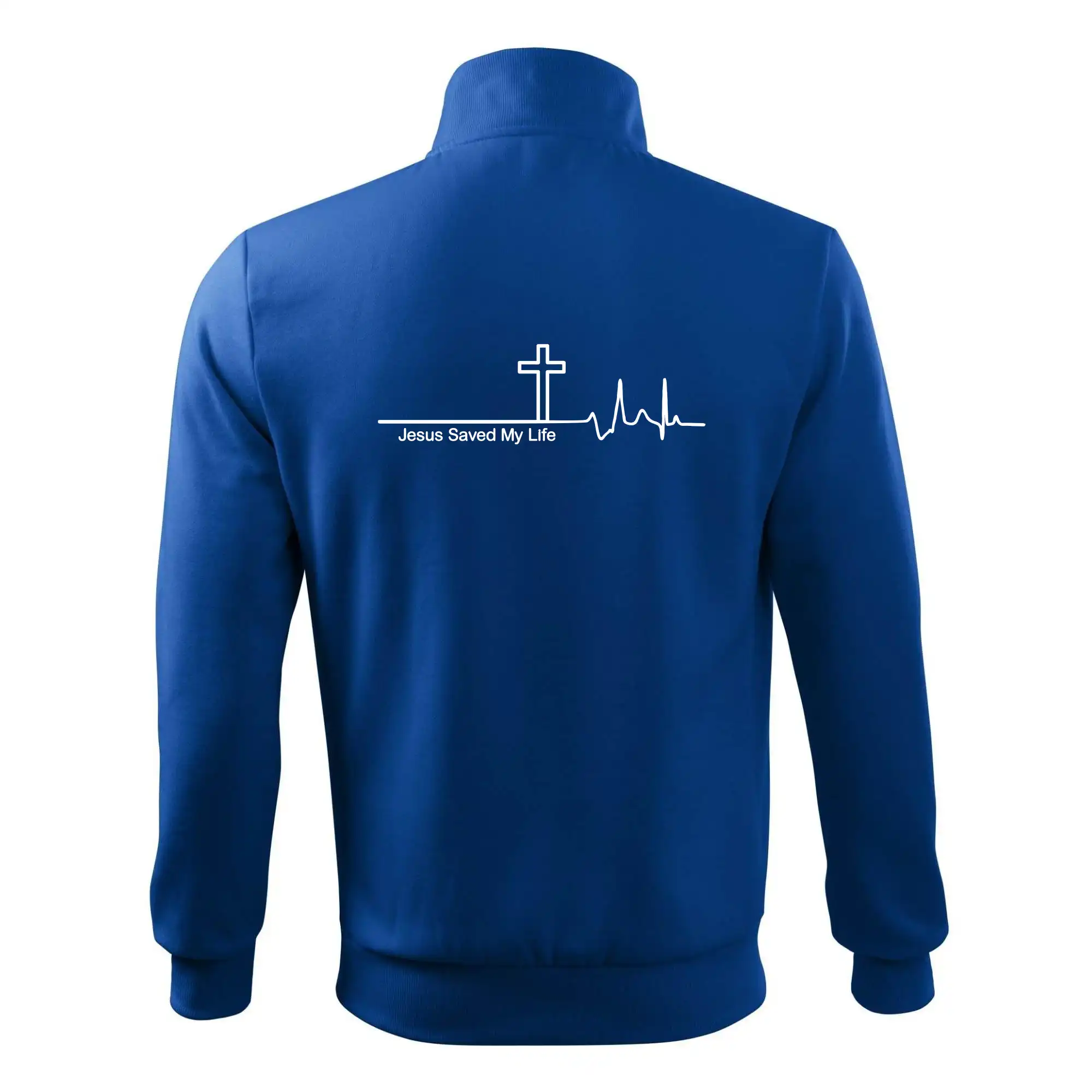 Jesus Saved My Life kříž ekg
