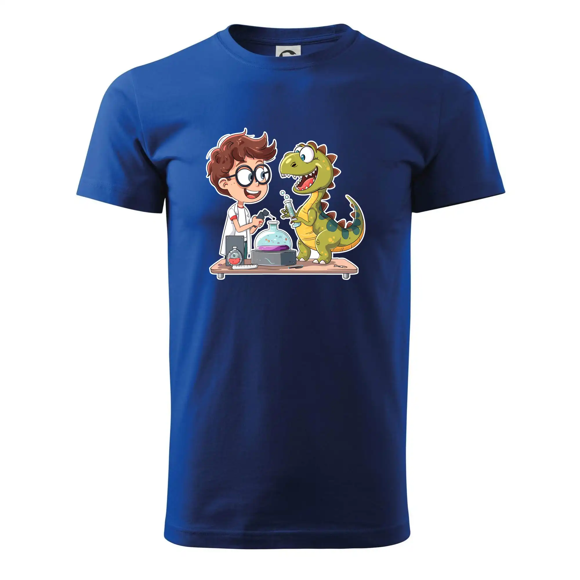 Chemik a dinosaurus - kluk