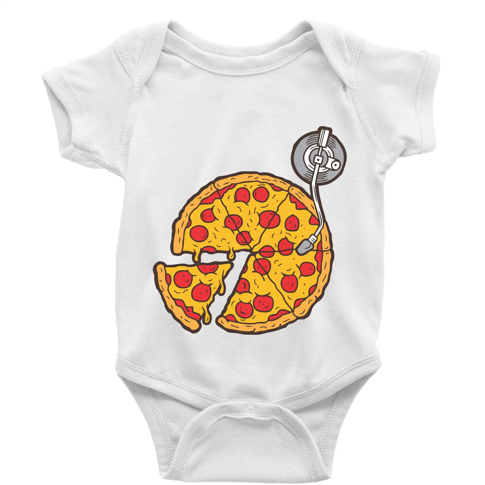 Pizza DJ - Body dojčenské s krátkym rukávom