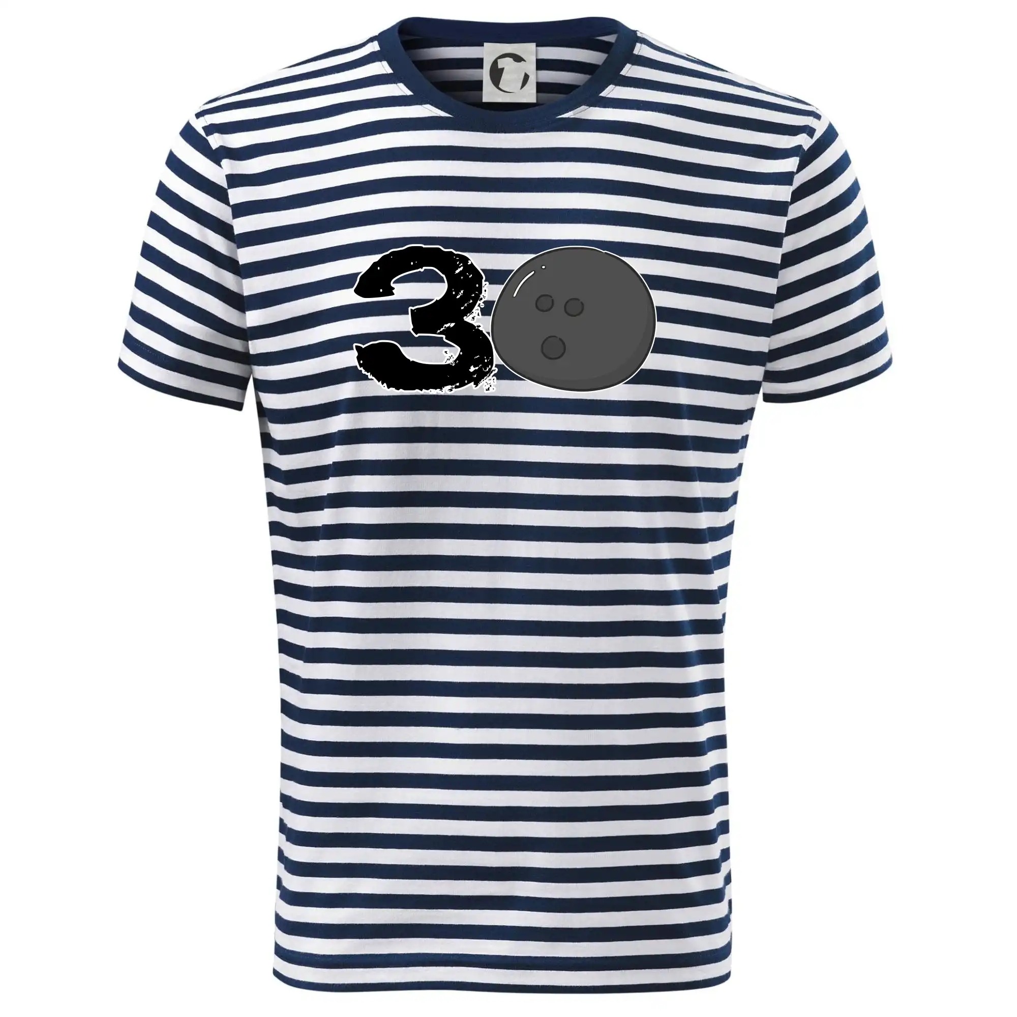 Tričká Bowling - Bowling okrúhle narodeniny 30 - Tričko na vodu