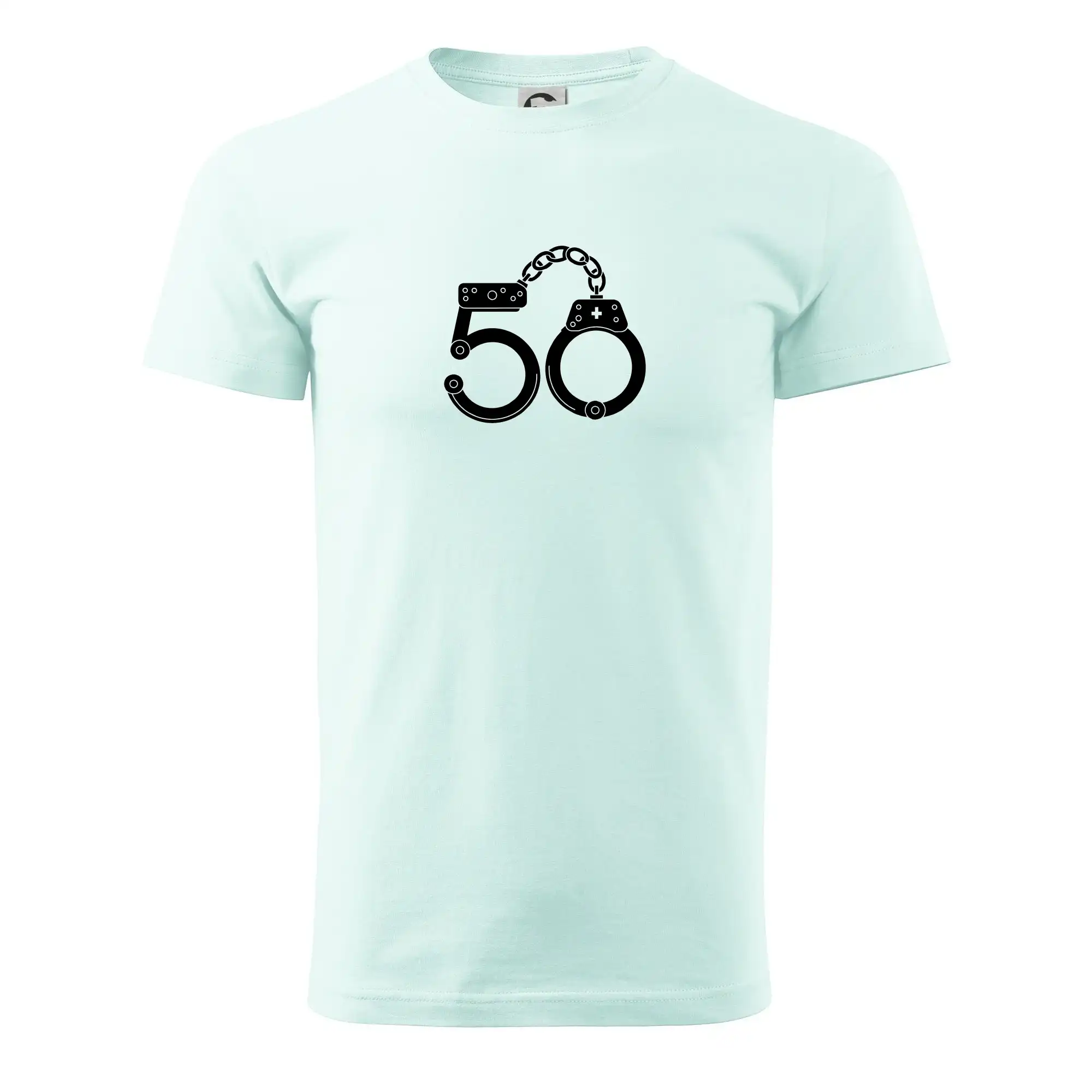 Narozeninové tričko pro policajta - pouta 50