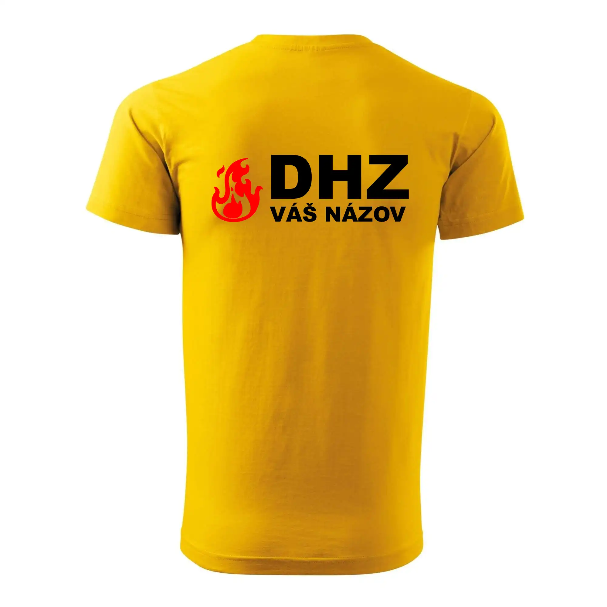 DHZ (oheň, firesport, názov sboru - vlastný nápis)