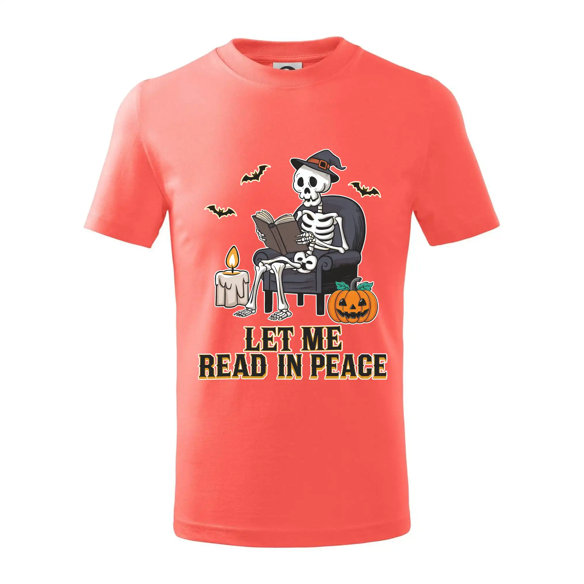 Grafické tričká - Let me read in peace - Tričko detské bavlnené