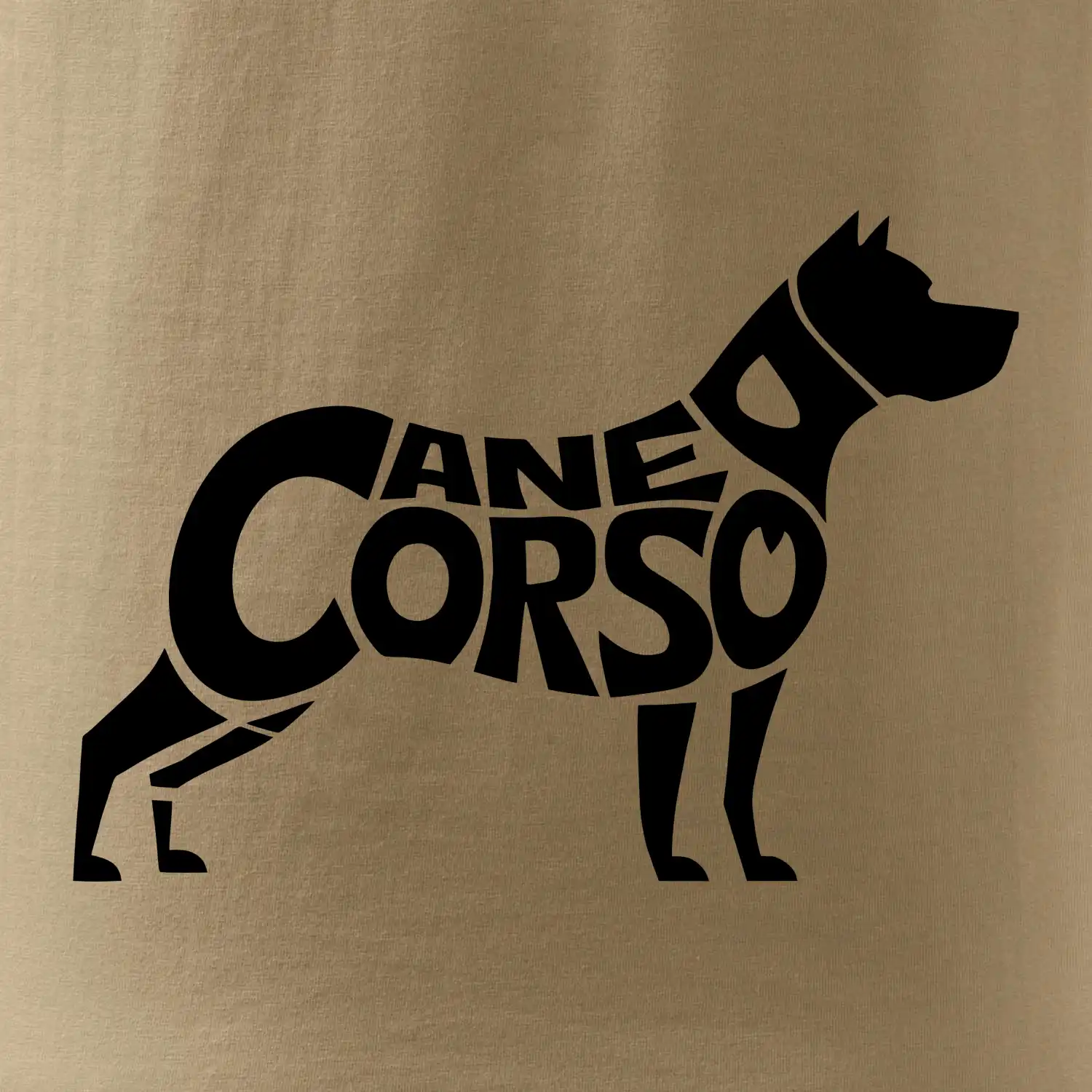 Cane corso nápis v těle