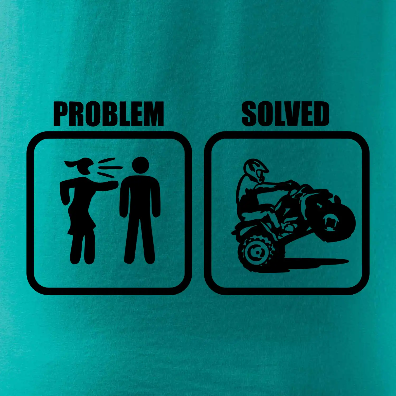 Problem quad / čtyřkolka