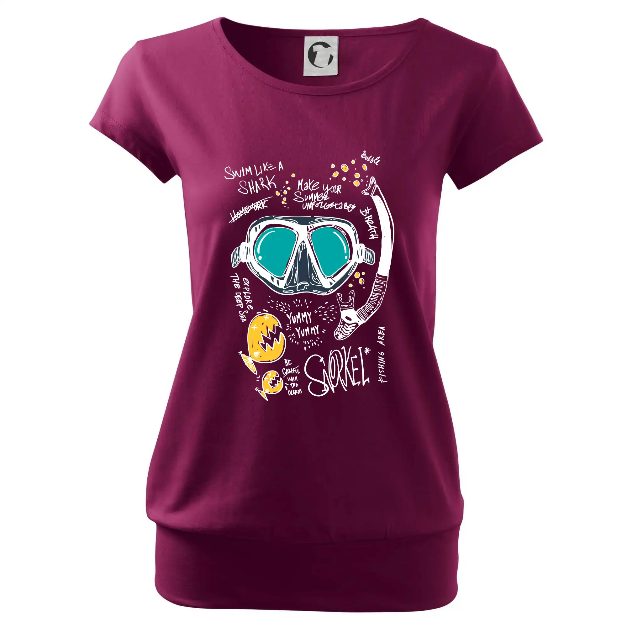 Potapěčské brýle text