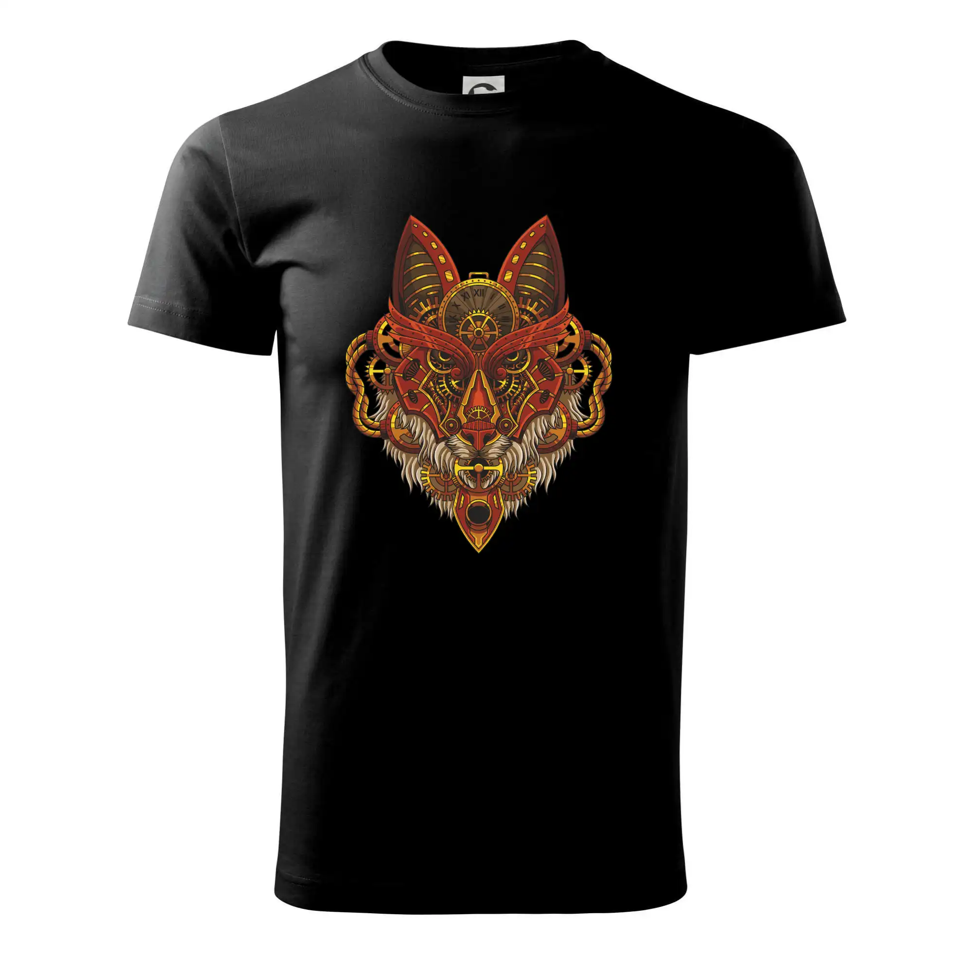 Steampunk vlk barevný