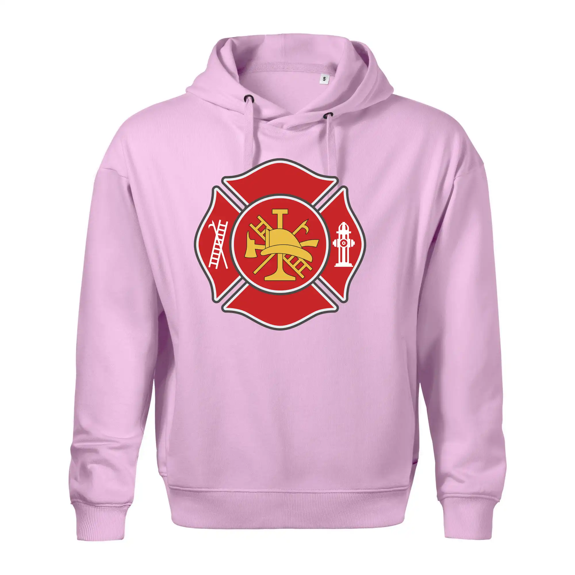 Fire department logo červené