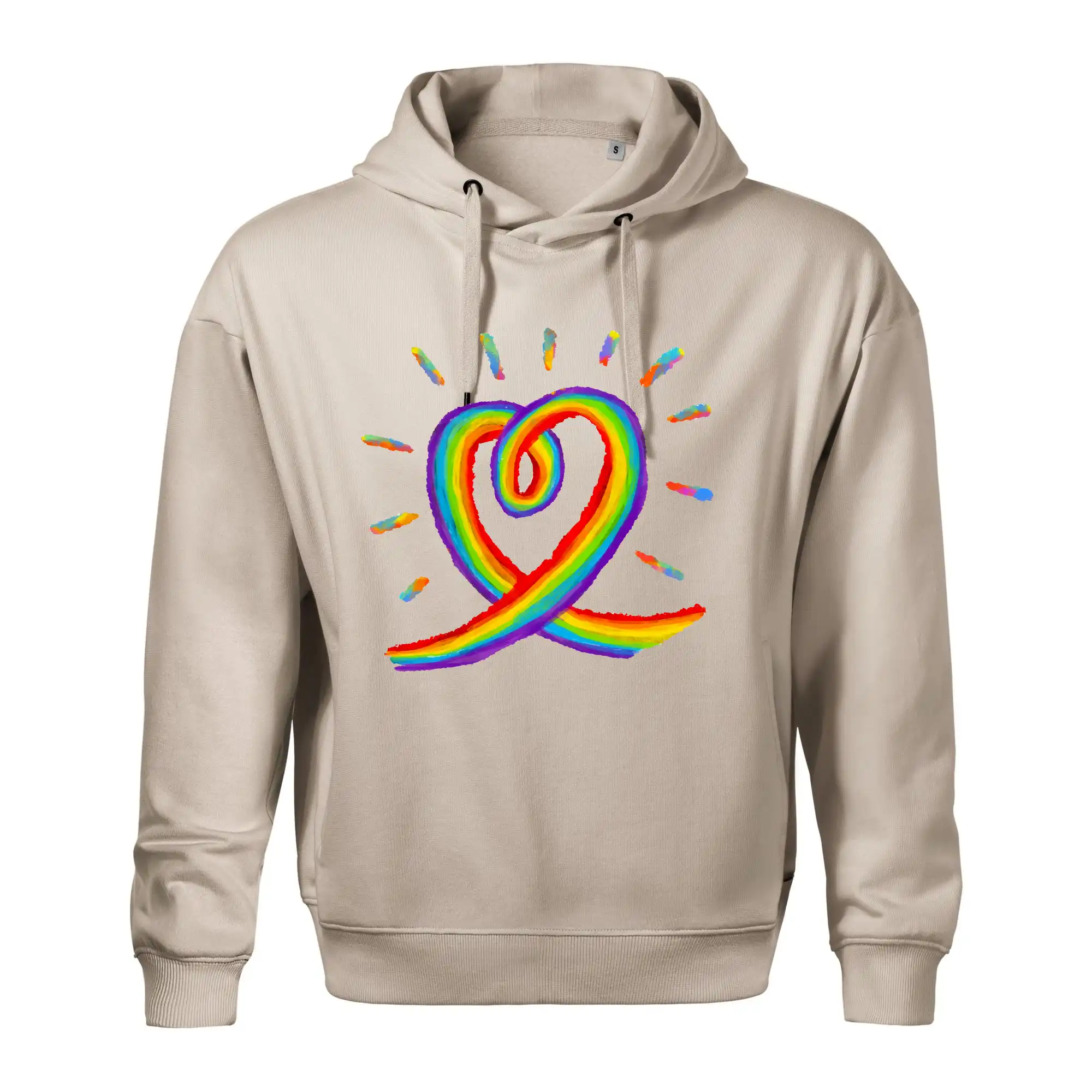 Srdce pride duha kreslená