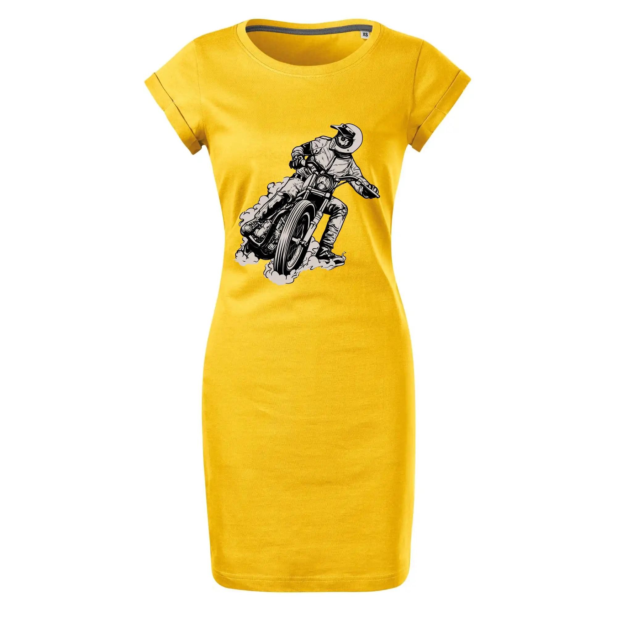 Motocross tričká - Motorkár bokom - Tričko Šaty FREEDOM