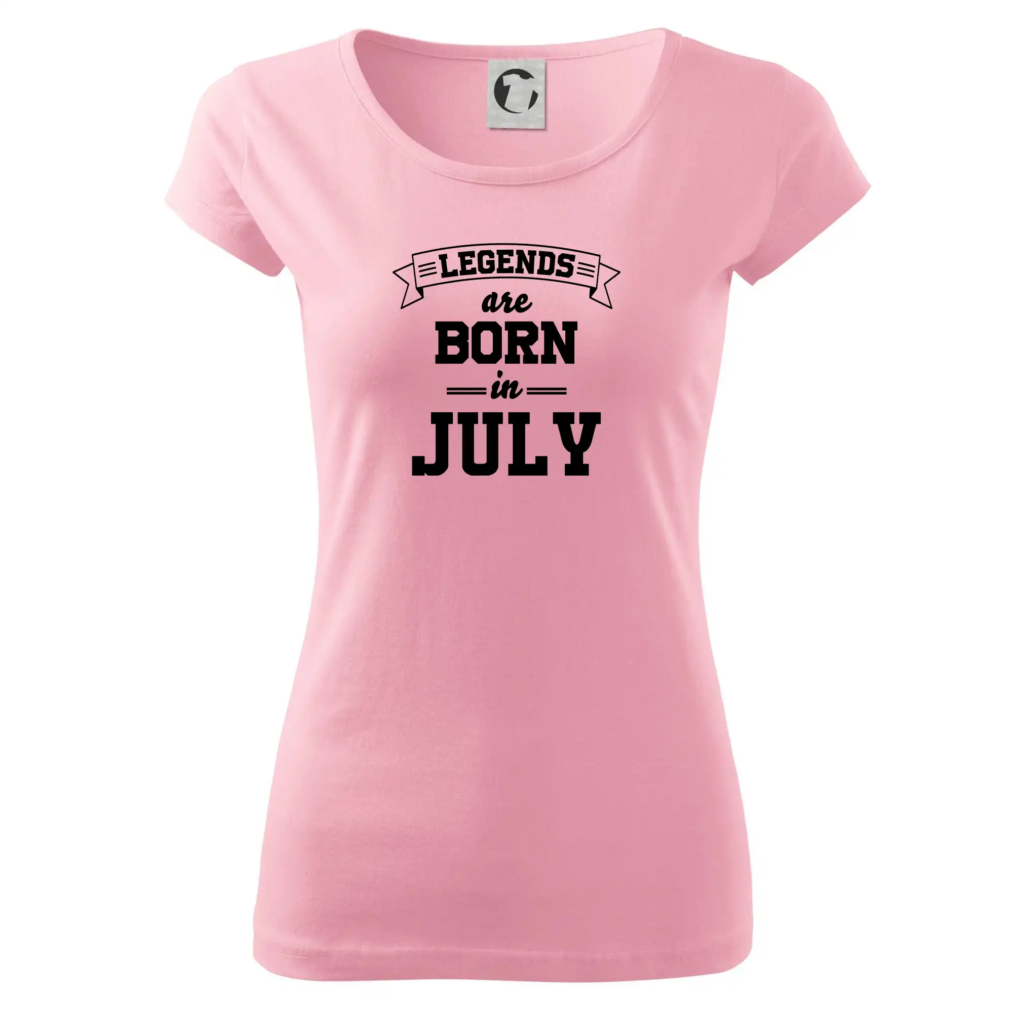Tričká pre narodených v júli - Legends are born in July - Dámske tričko Pure