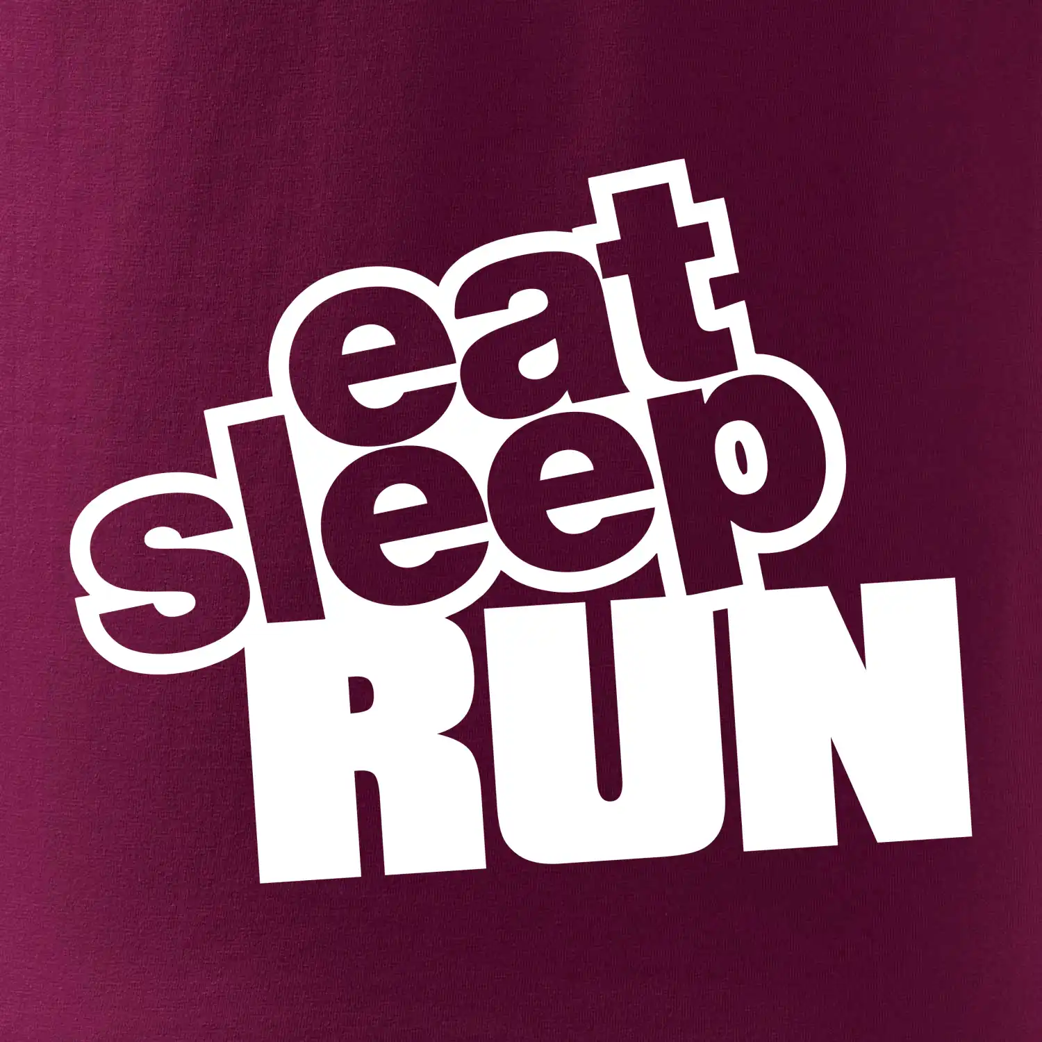 Eat sleep run velké