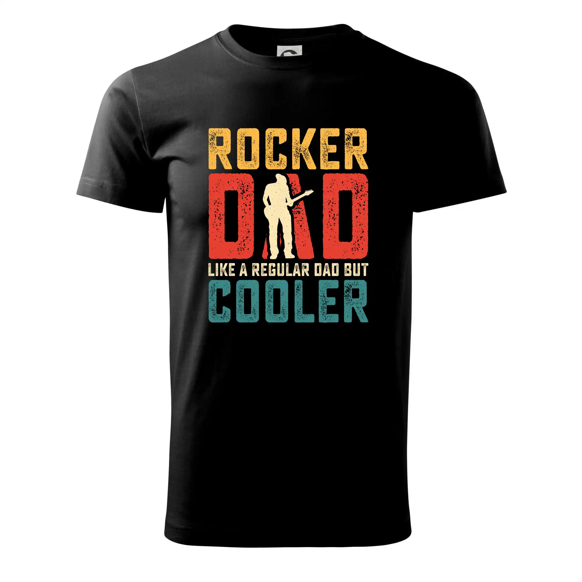 Rocker dad like a regular dad but cooler - Pánske tričko nižšej gramáže