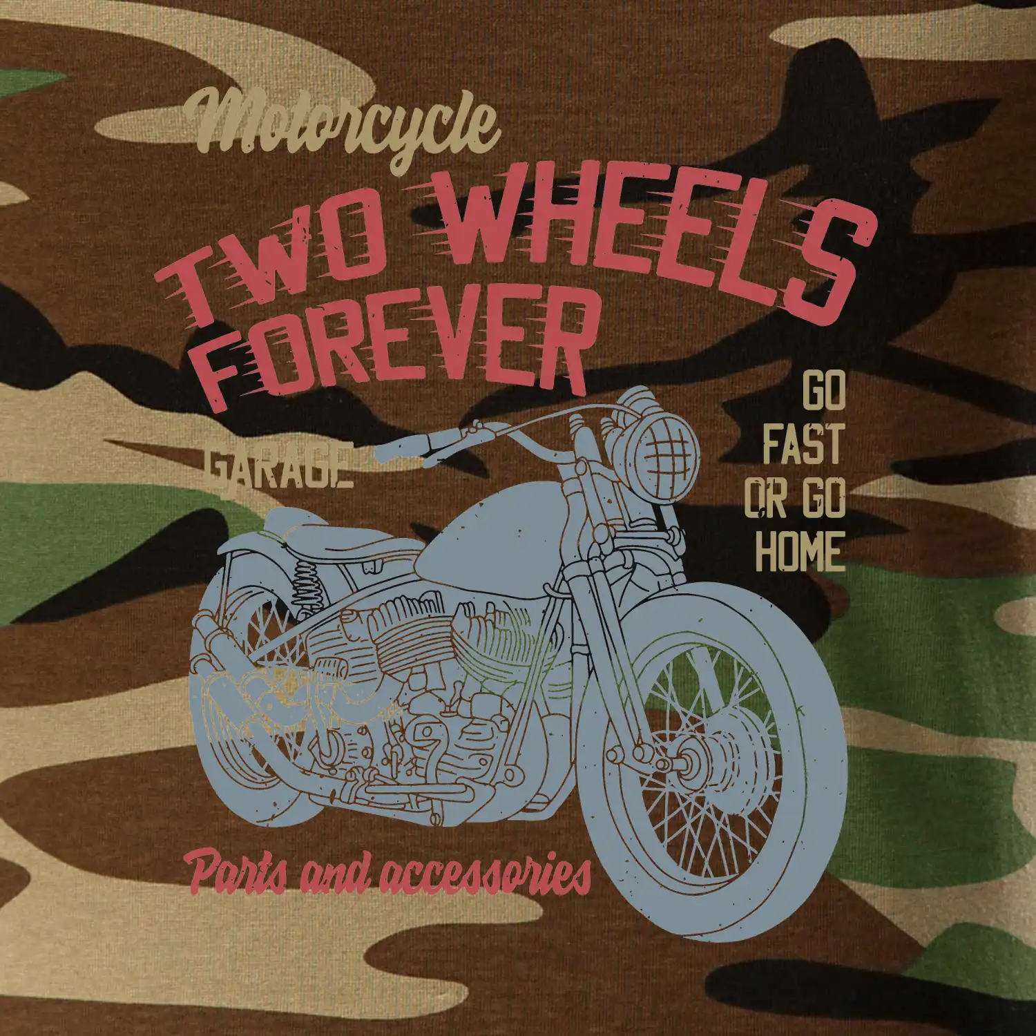 Two wheels forever go fast