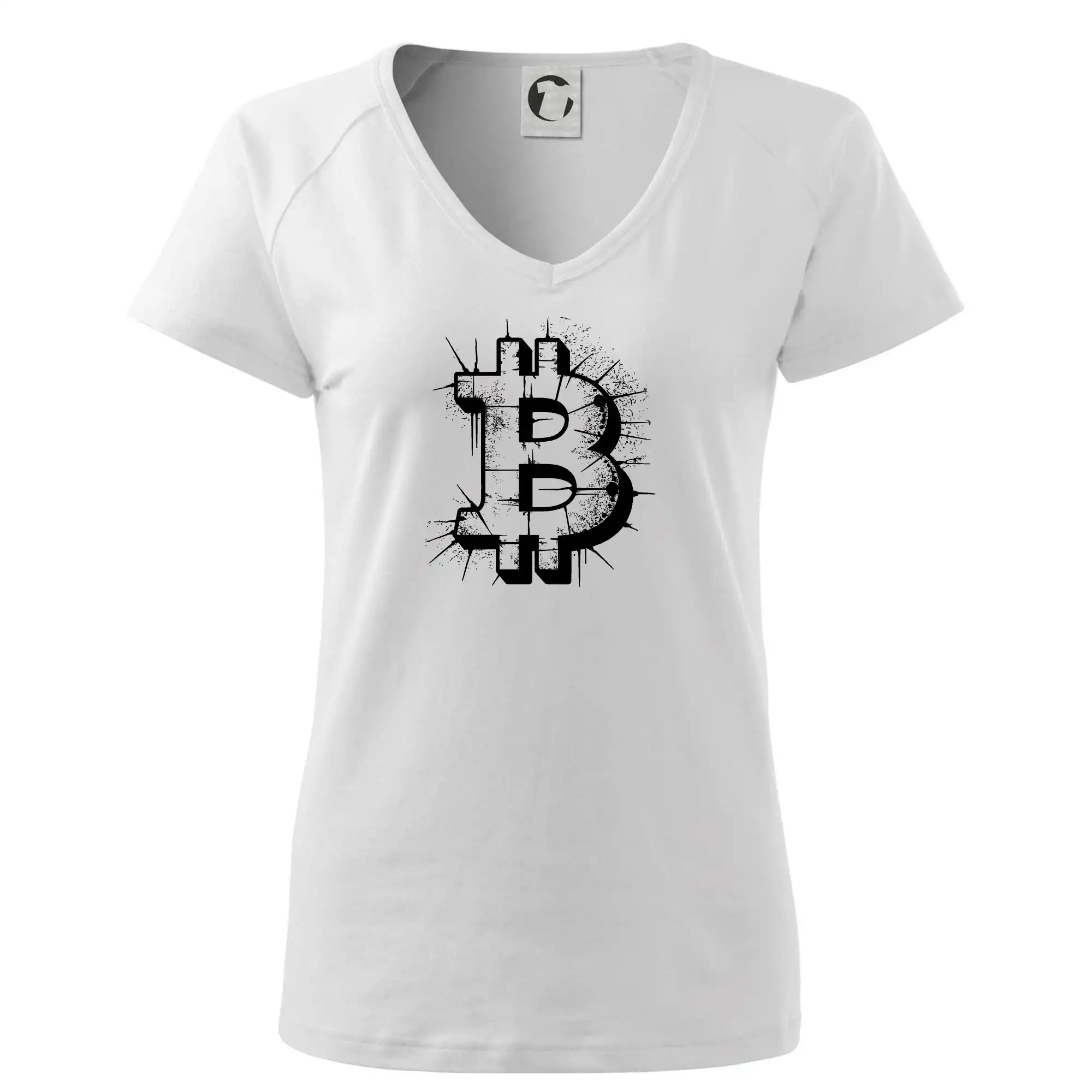Bitcoin kresba ceruzku - Tričko dámske Dream