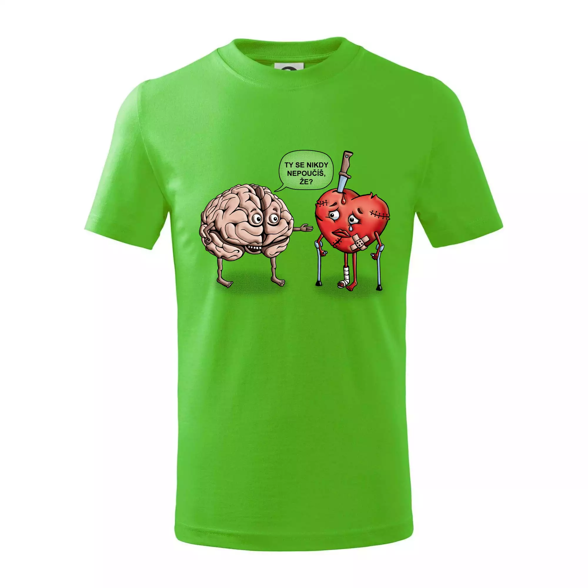 Mozek a srdce - poučení (Hana-creative)