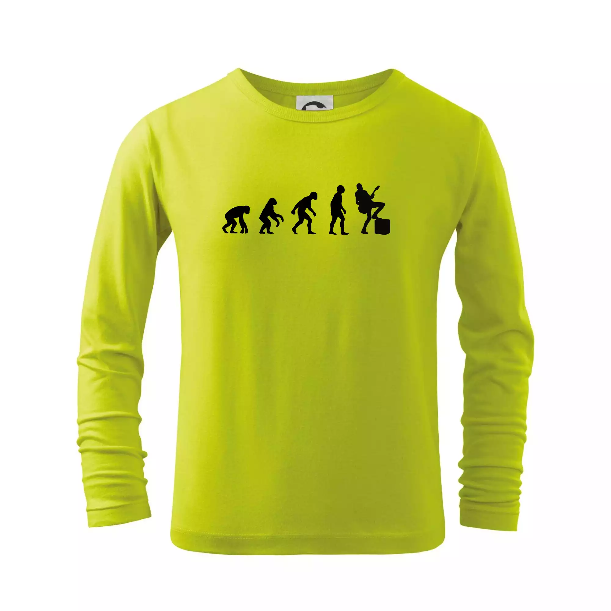 Evoluce kytarista - noha na kombu