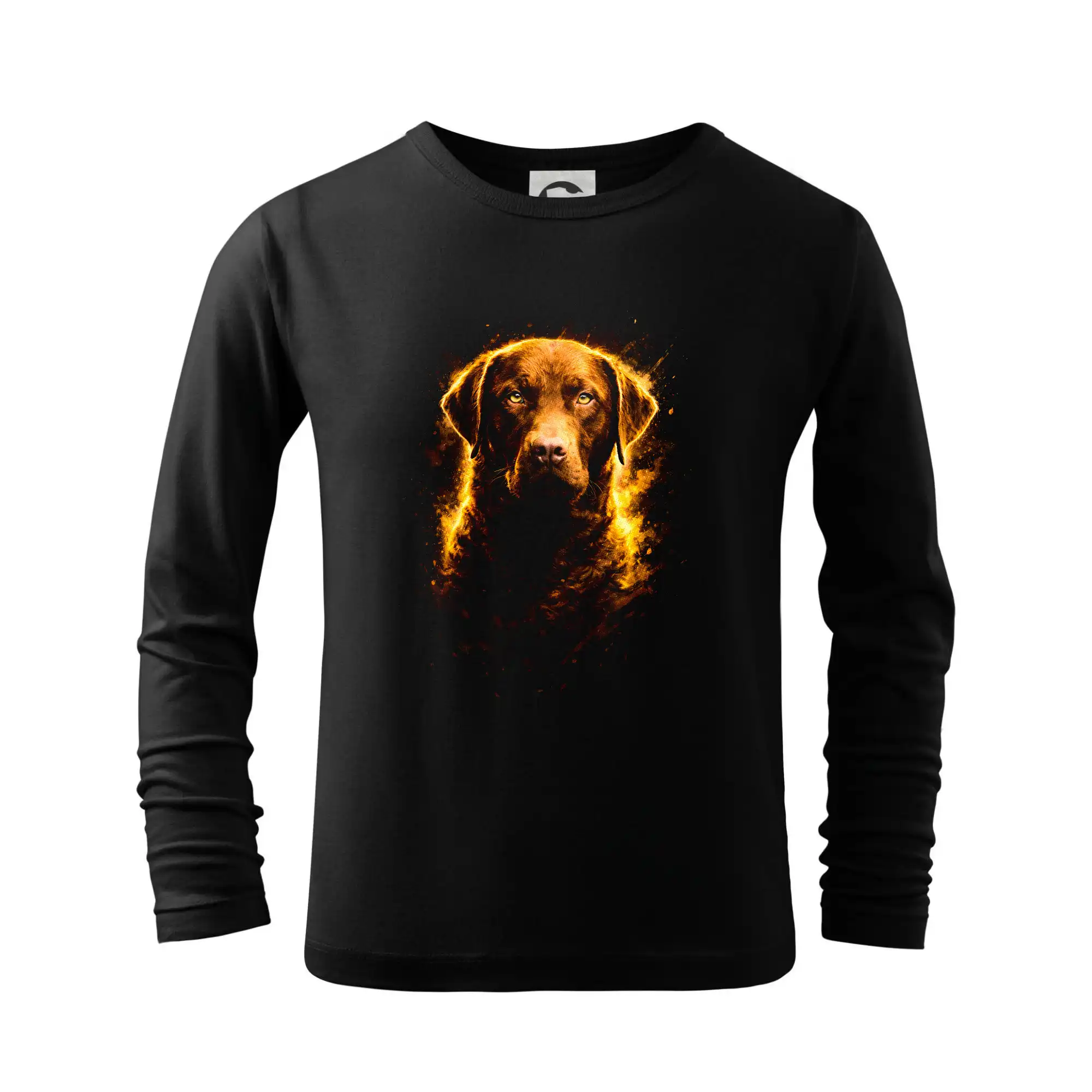 Labrador - Obrázok poltón Labrador - Tričko detské Long Sleeve