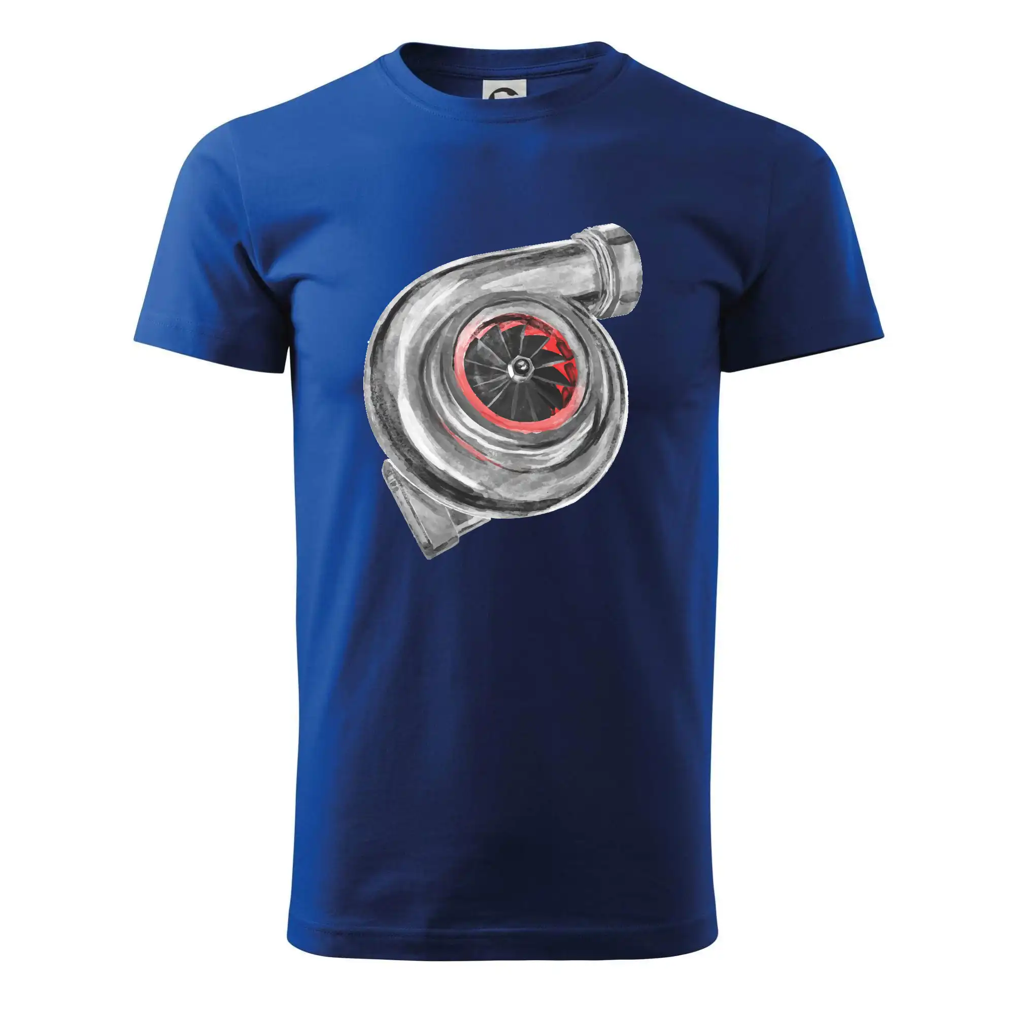 Auto tričká - Turbo olejomaľba - Tričko extra veľké  (5-8XL)
