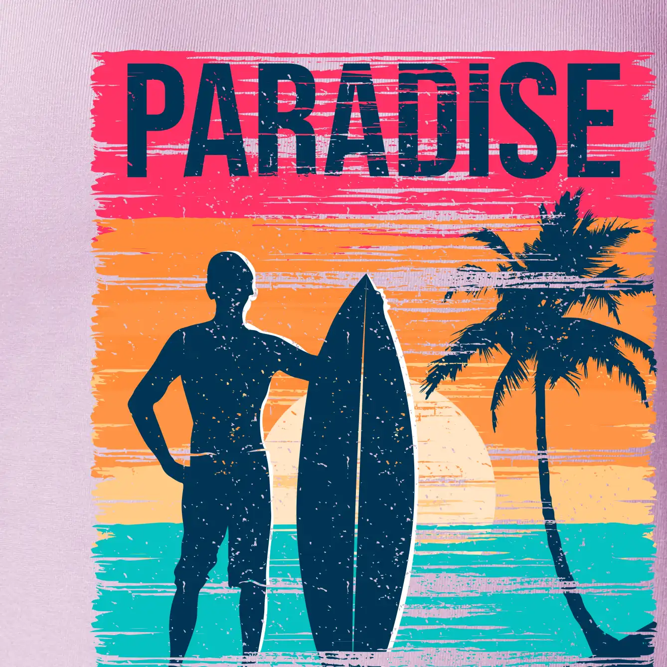 Paradise - barevný čtverec