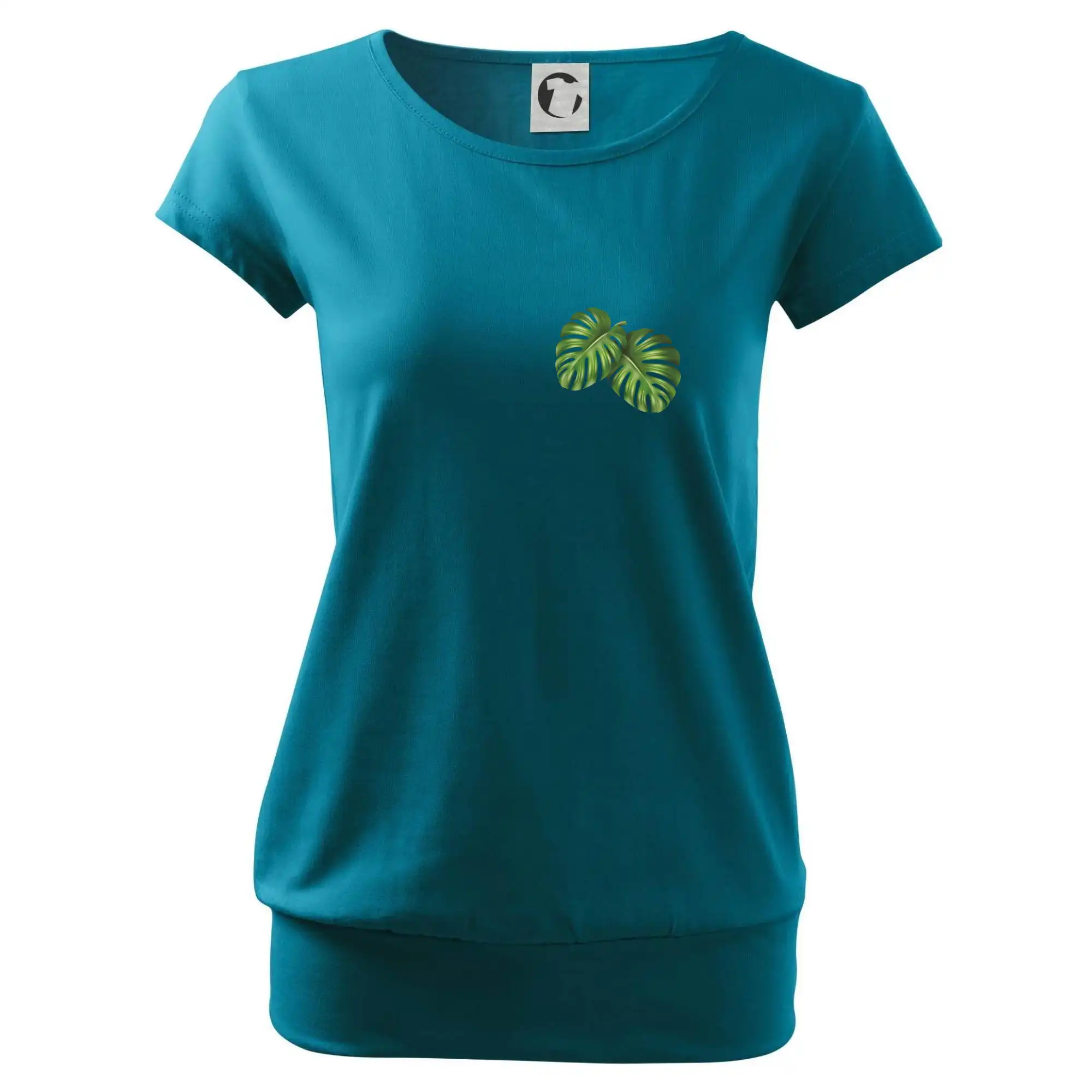 Monstera listy na prsu