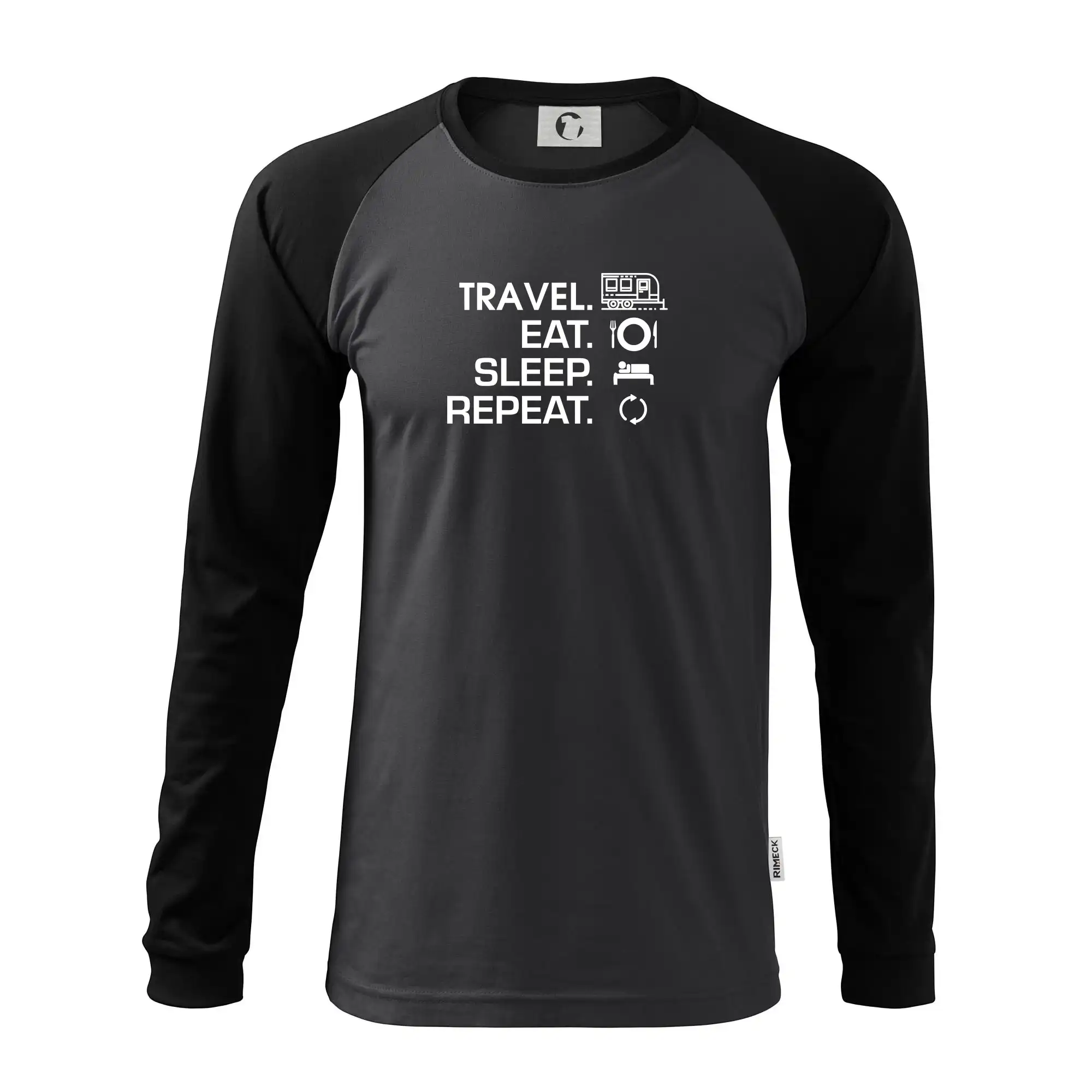 Eat sleep travel - Velký  přívěs