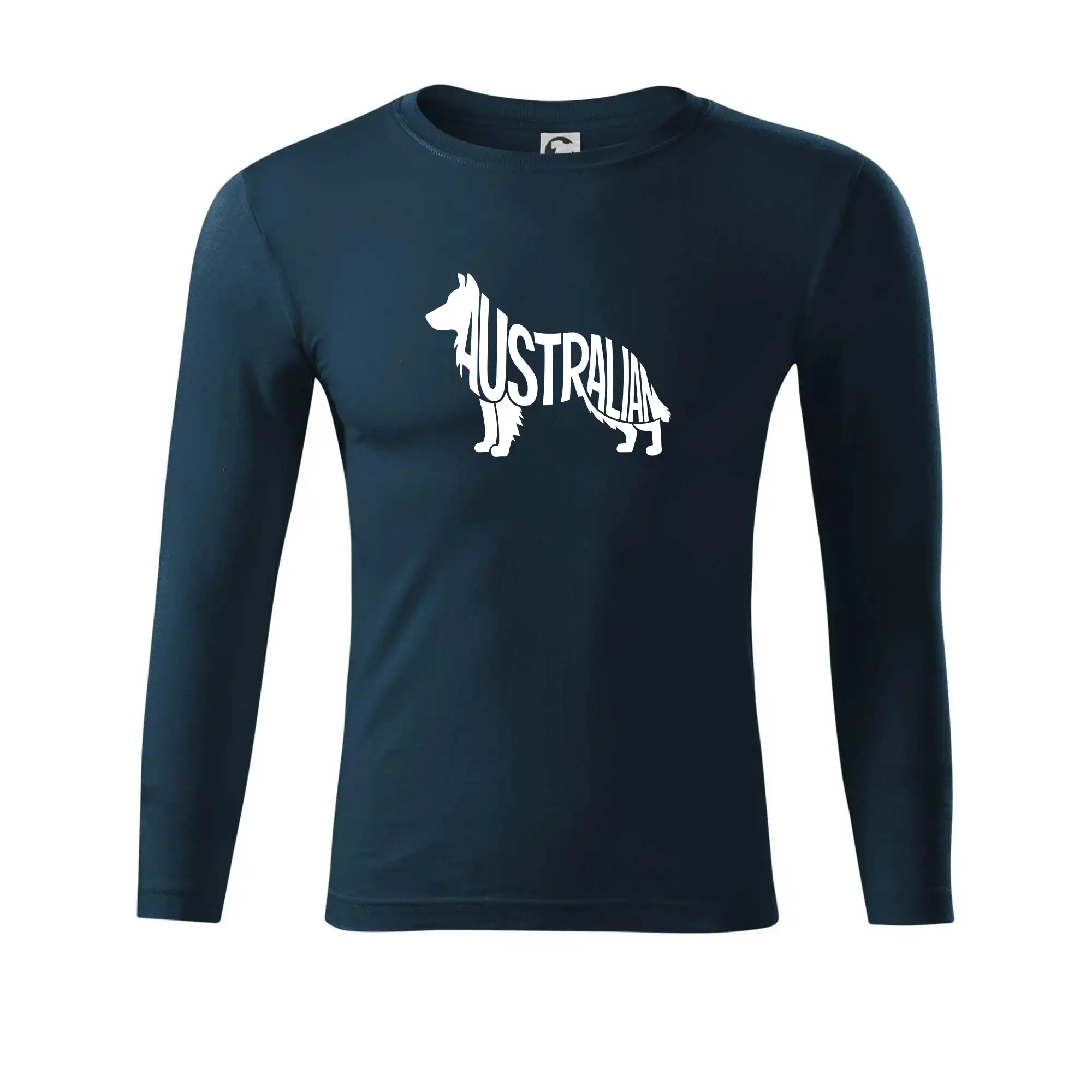 Australský Ovčák - nápis v těle