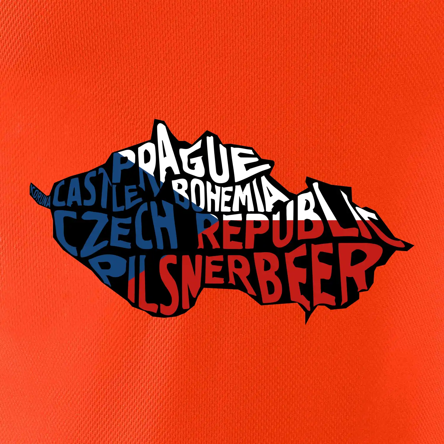 Mapy - názvy měst - Česko