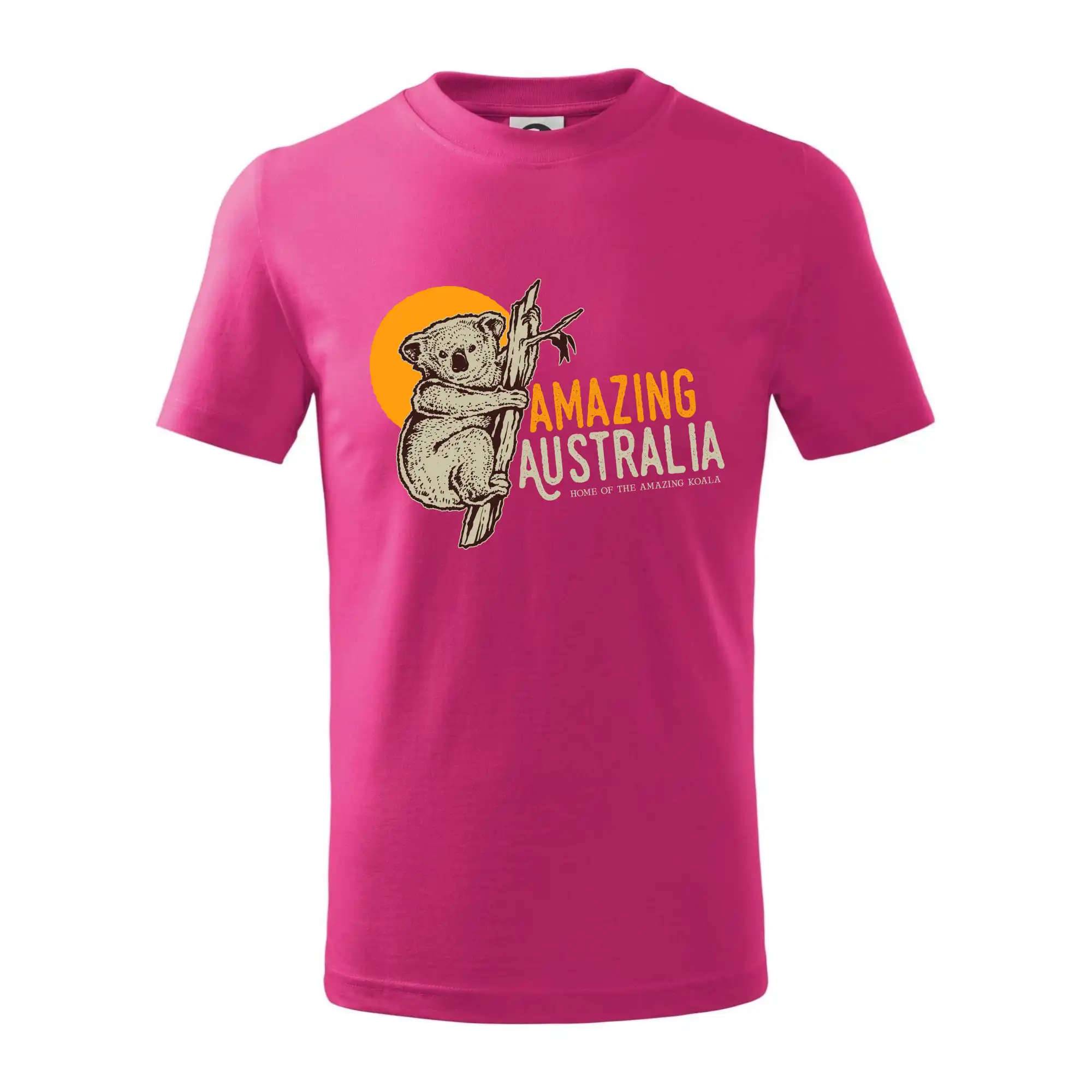 Tričká so zvieratami - Amazing Australia koala - Tričko detské bavlnené