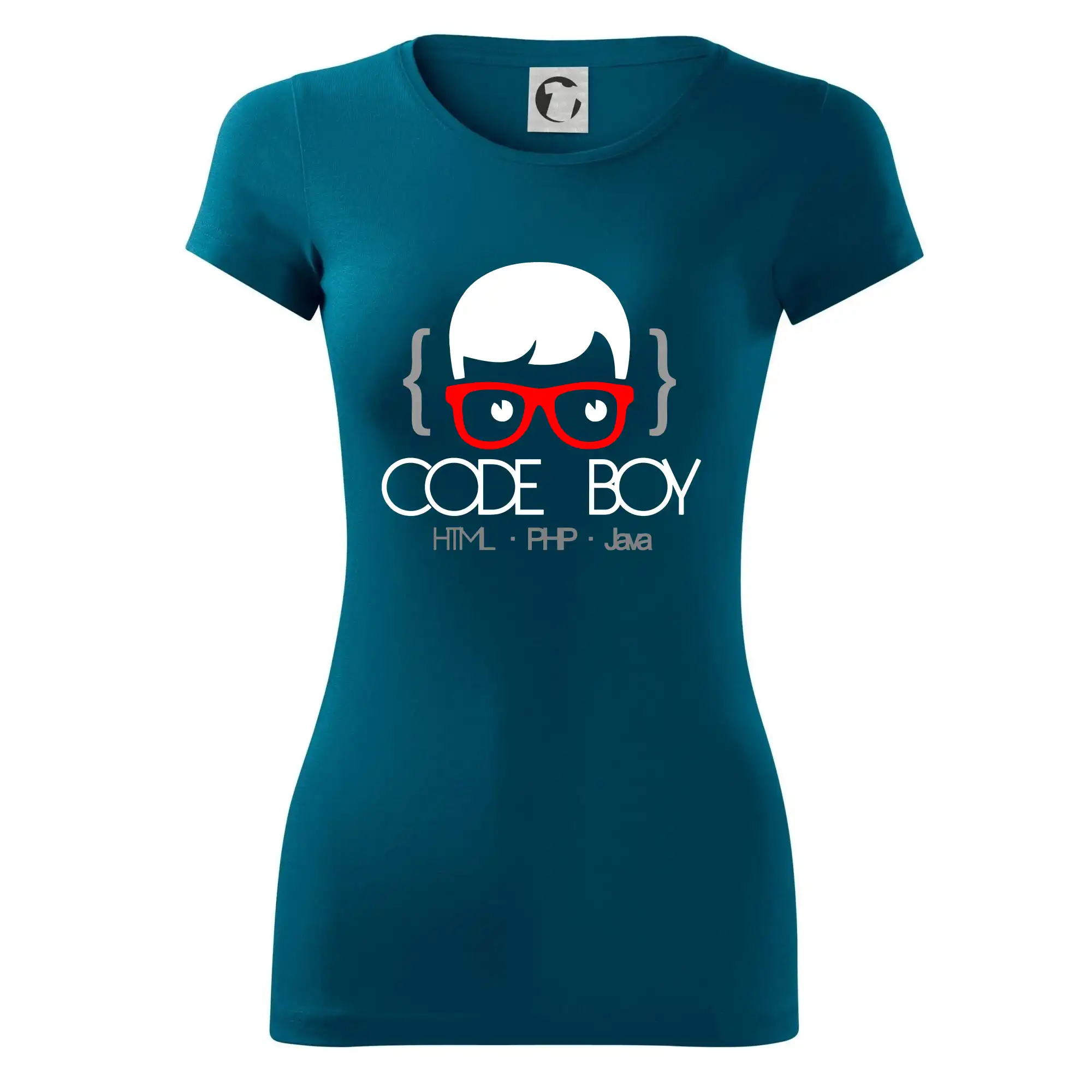 Tričká pre ajťákov - Code Boy - Dámske tričko Glance - Priliehavejší strih