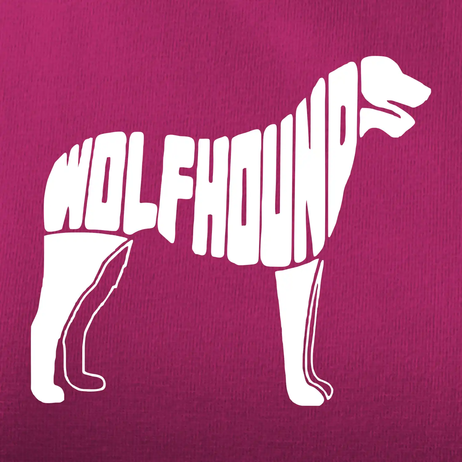 Vlkodav nápis v těle