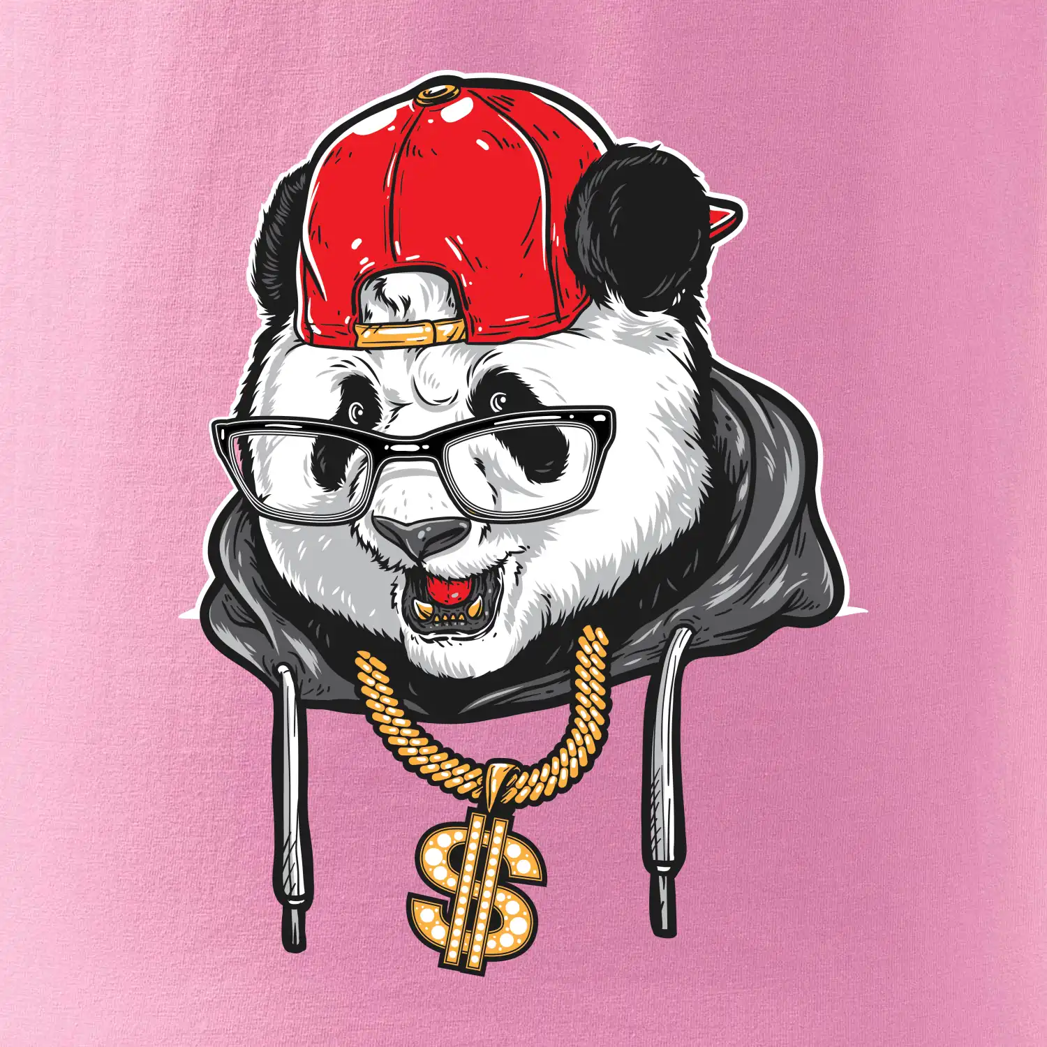 Hip hop panda