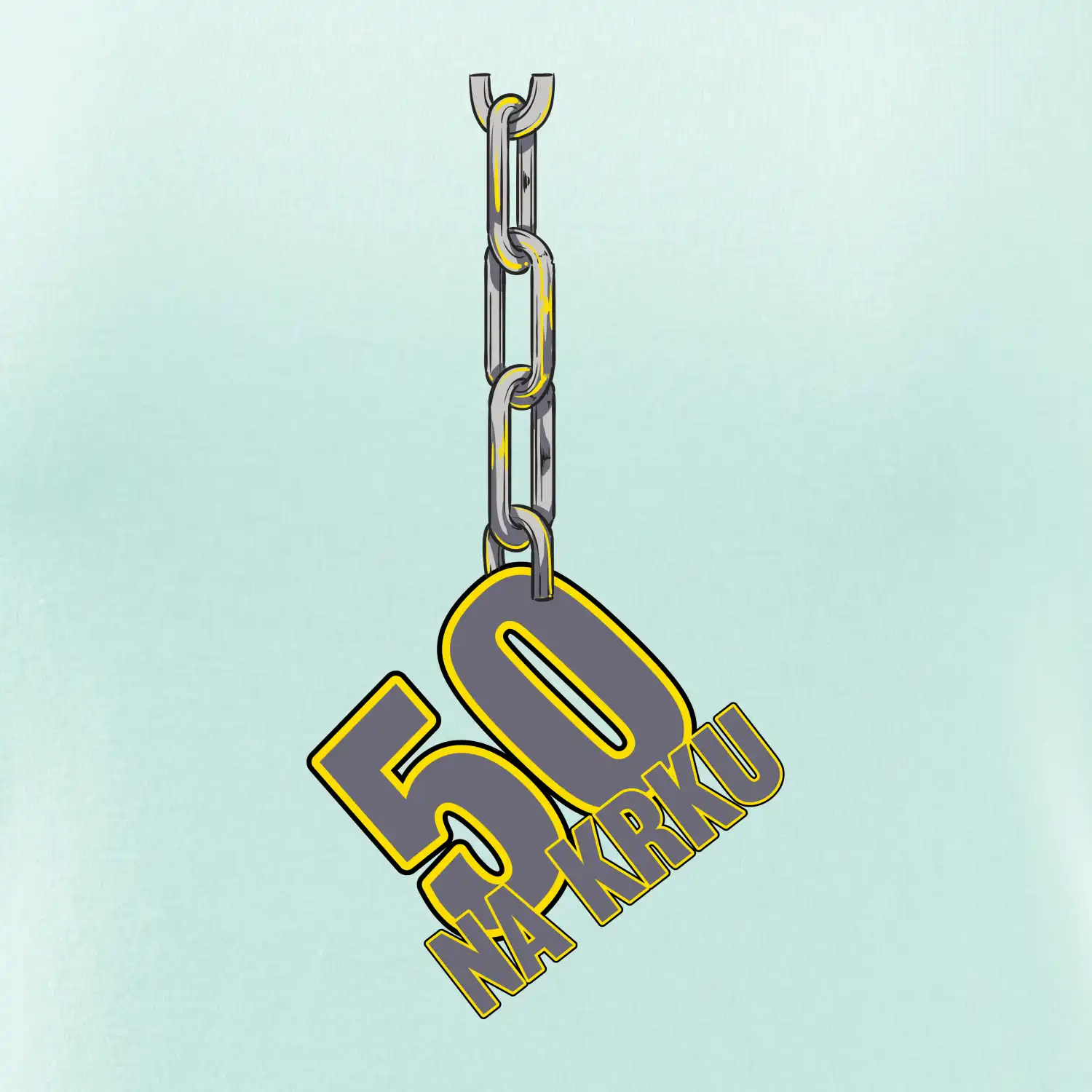 50 let na krku řetěz