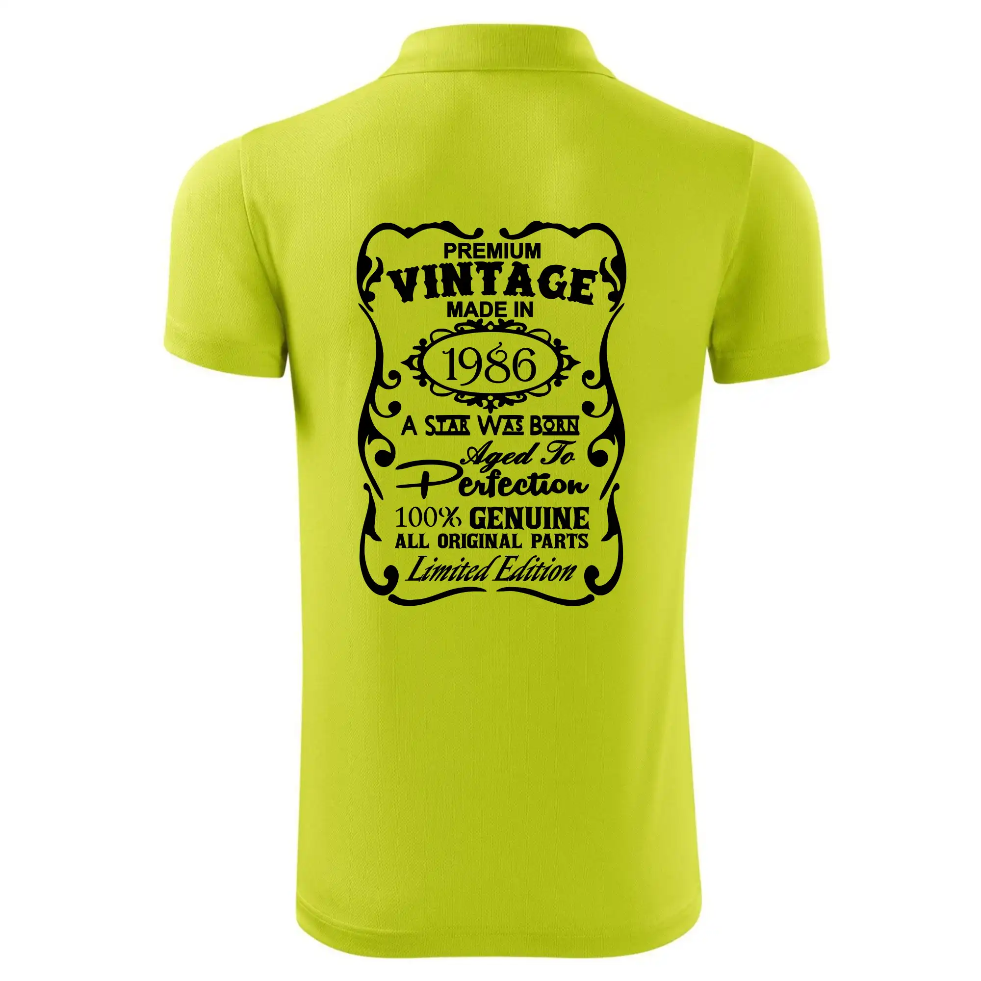 Vintage Etiketa - 1986