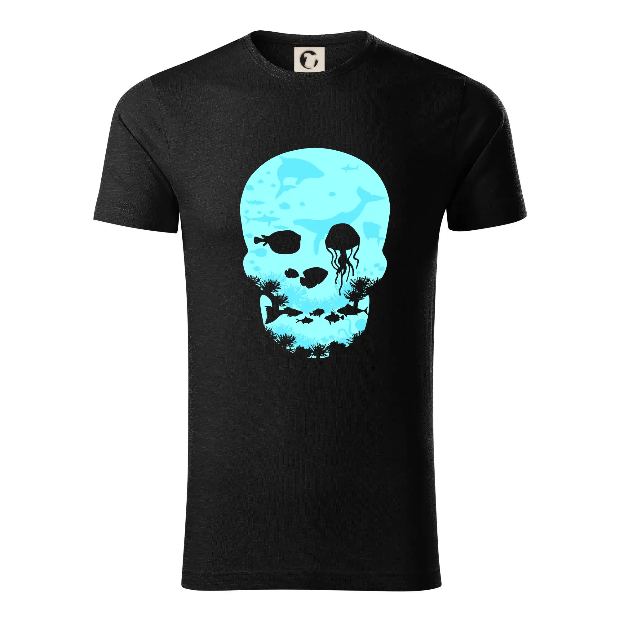 Potápačské tričká - Dead Sea skull - Tričko z organickej bavlny