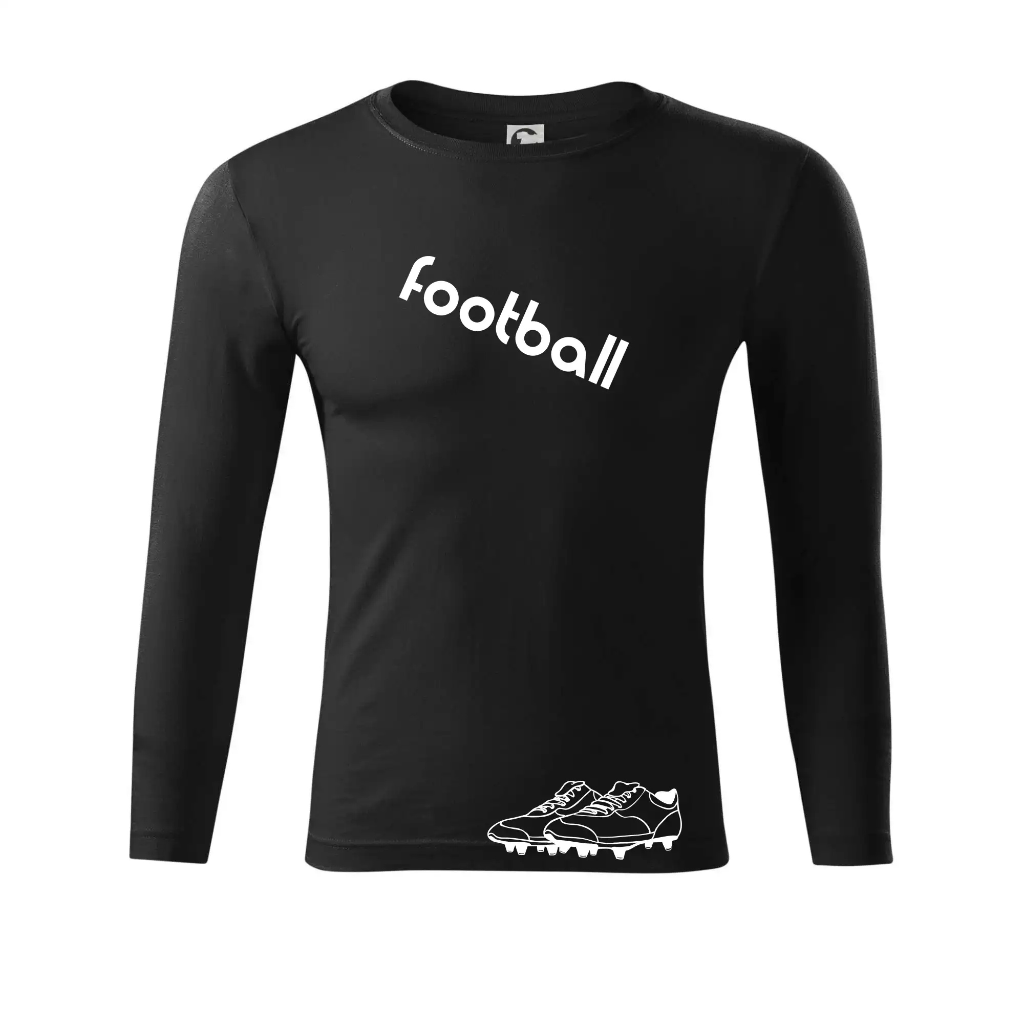FOOTBALL nápis šikmo