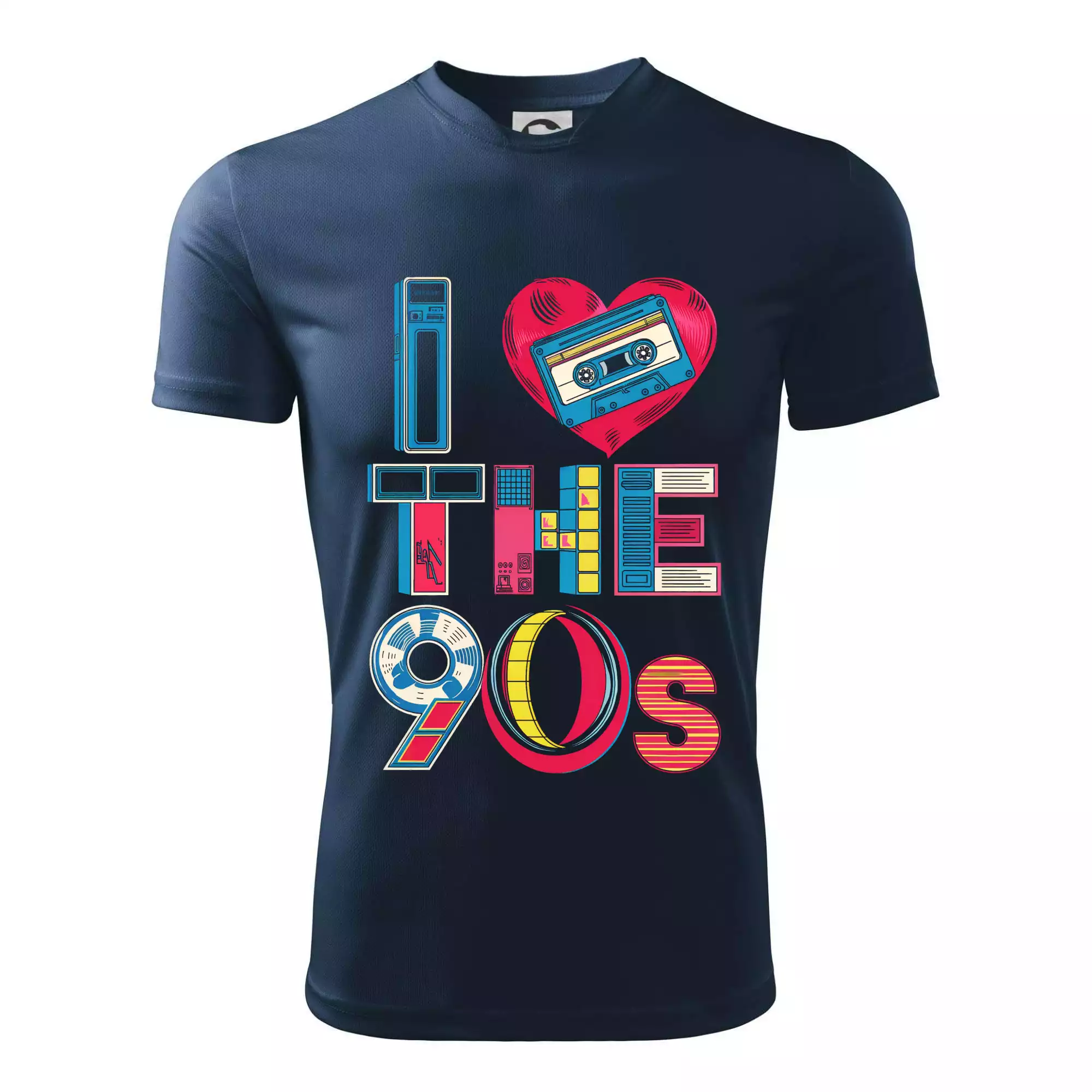 I love 90s - srdce a kazeta