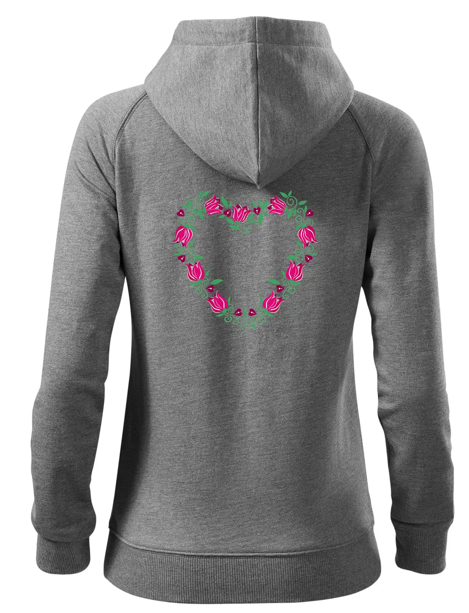 Červené tulipánové srdiečko (Pecka design)