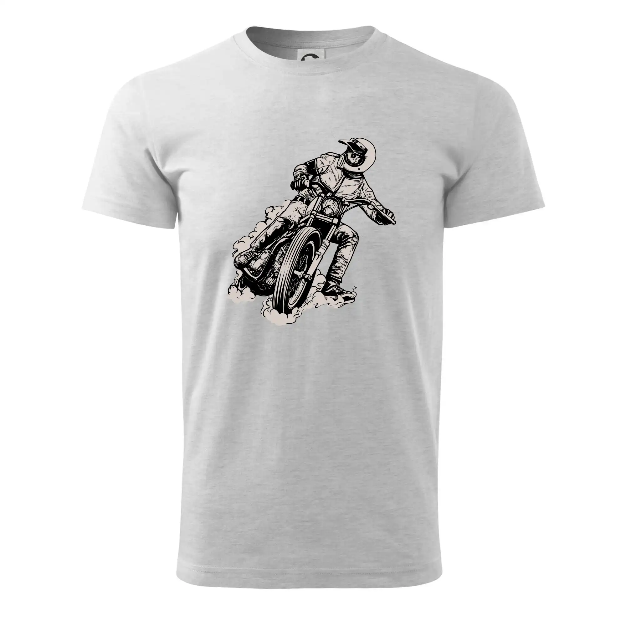 Motocross tričká - Motorkár bokom - Klasické pánske tričko vyššej gramáže