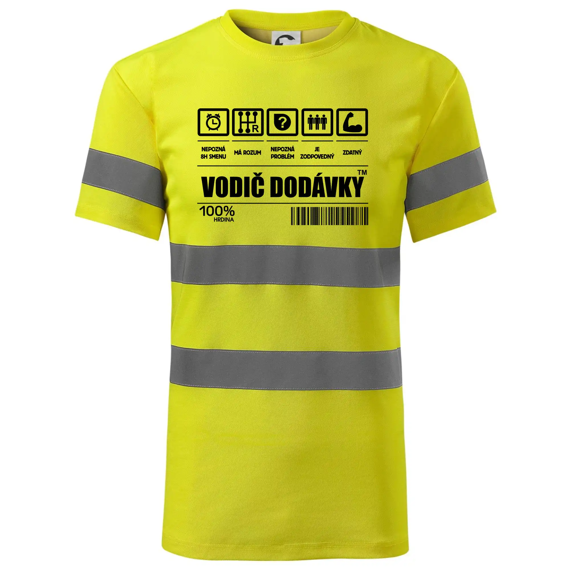 Čiarový kód - Vodič dodávky