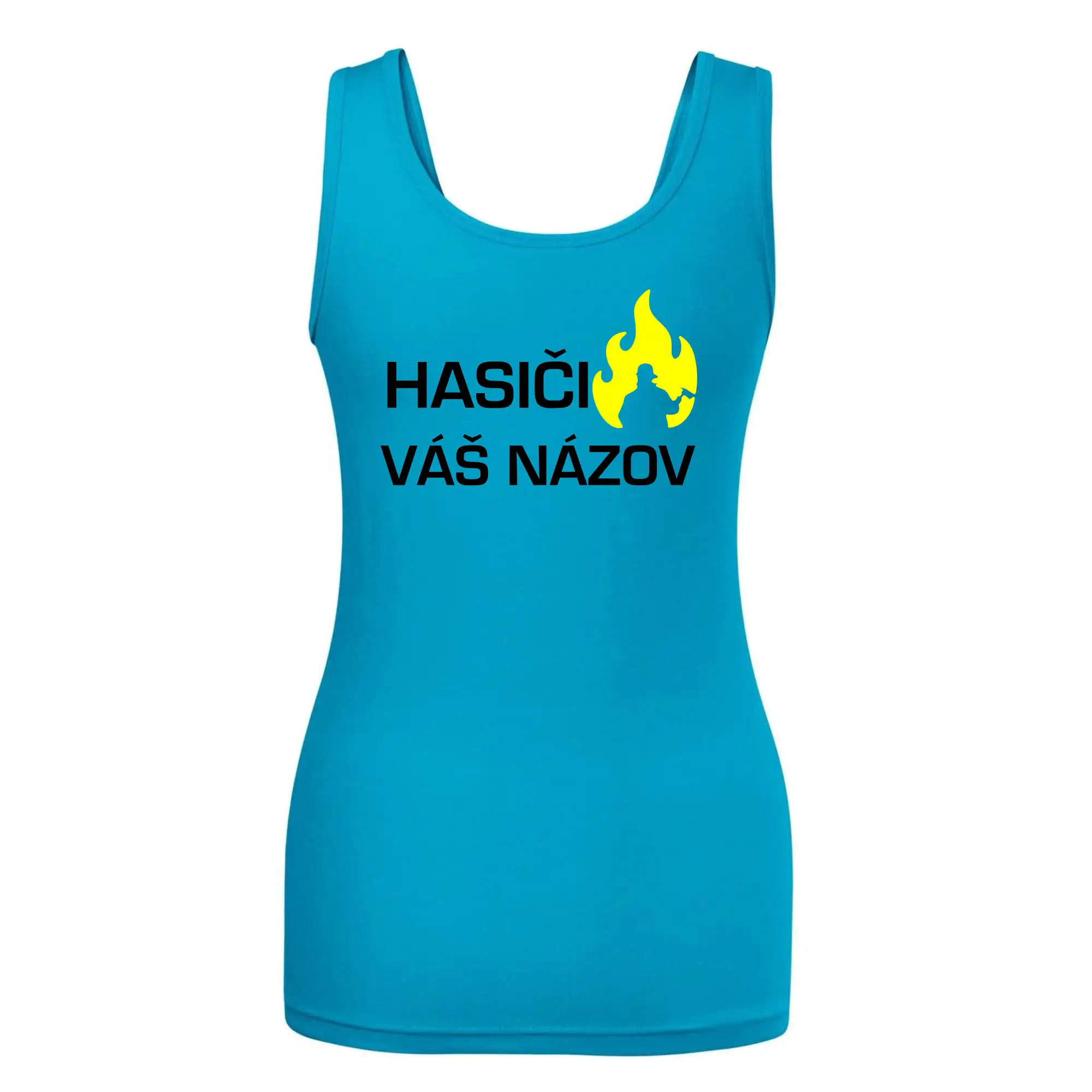 Hasiči - Váš názov - FLUO + Reflexná potlač
