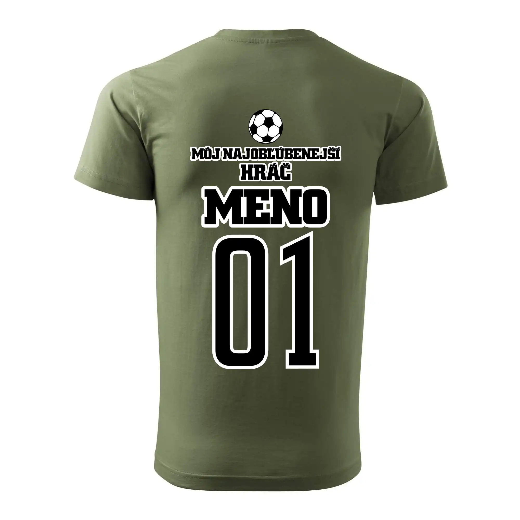 Môj najobľúbenejší hráč - Vaše meno a číslo