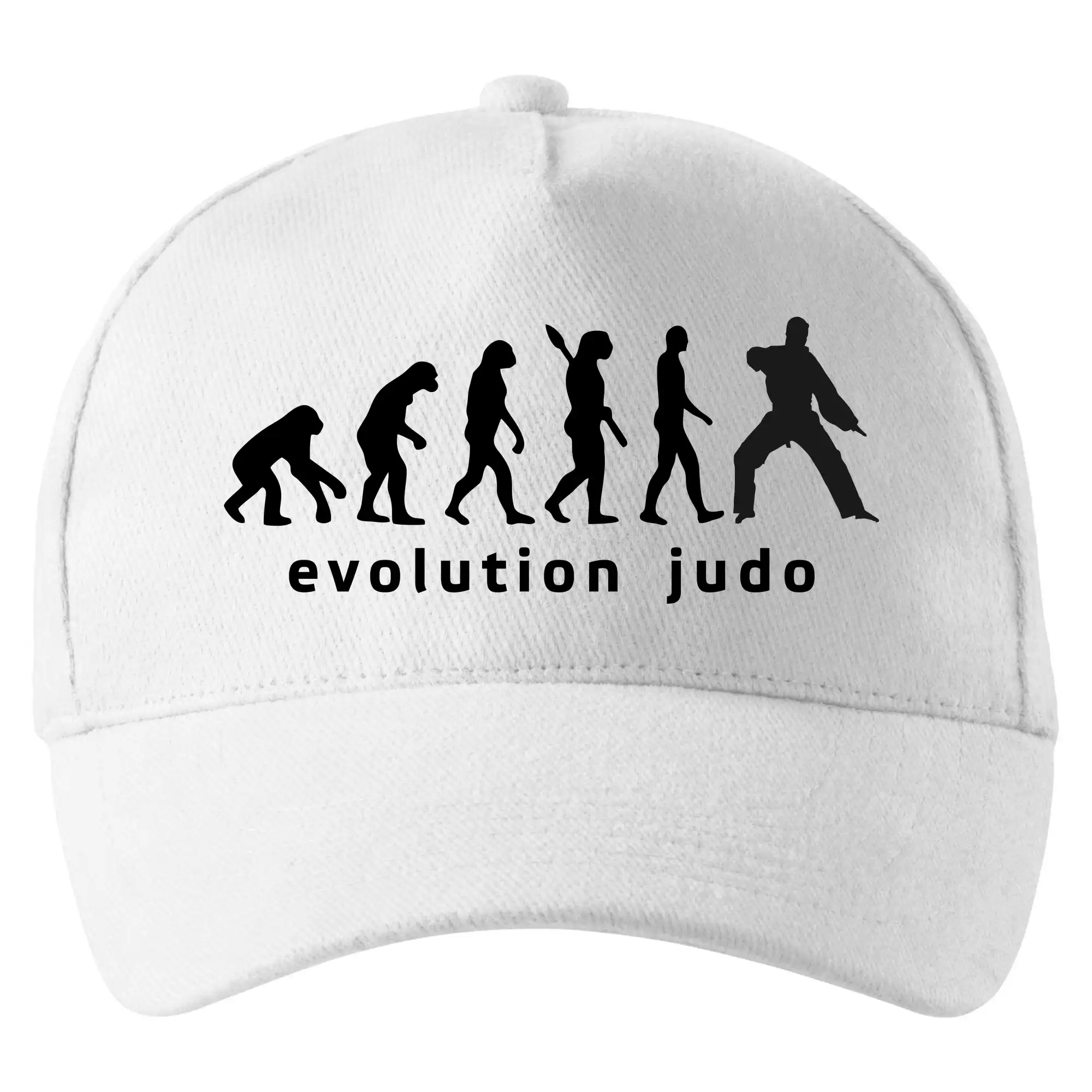 Tričká Judo - Judo Evolúcia - úder - Šiltovka so zahnutým šiltom a mosaznou sponou