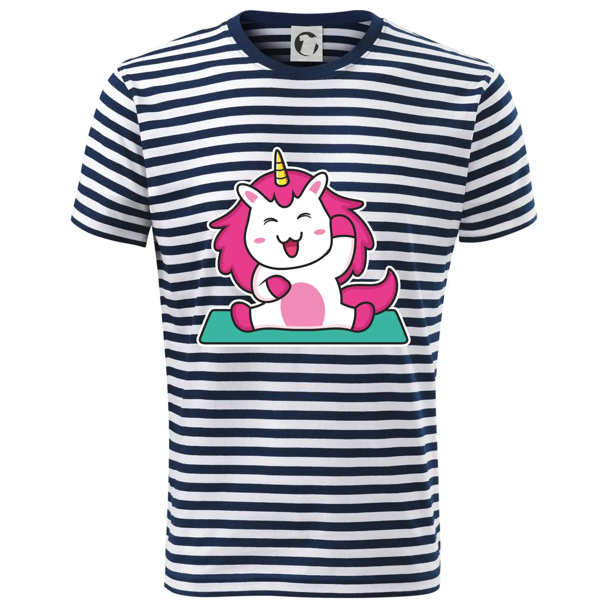 Tričká na jógu - Yoga veselý jednorožec - Dětské triko na vodu